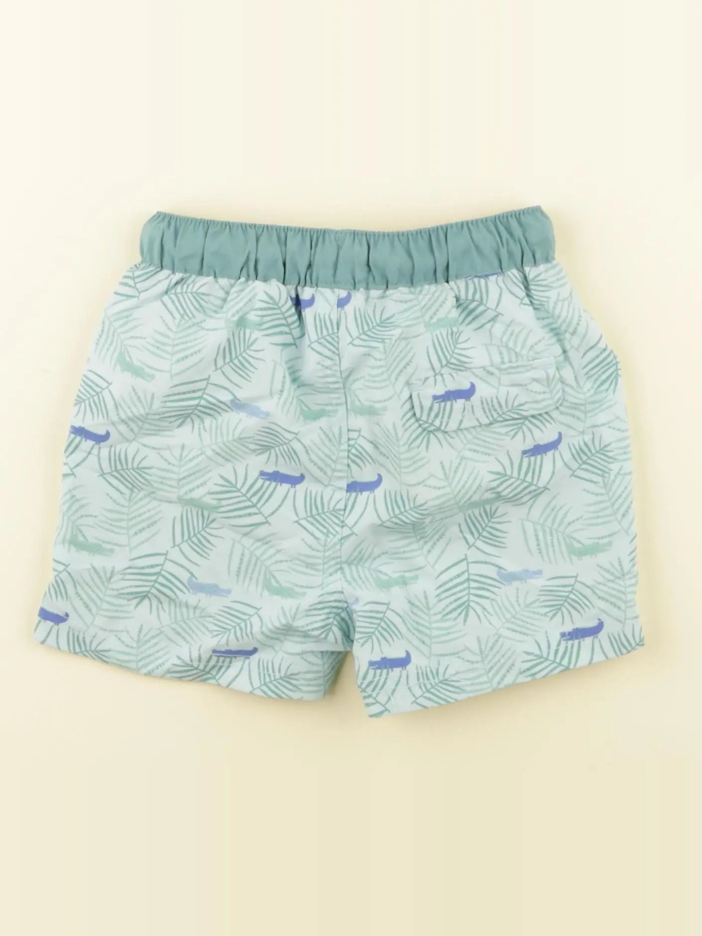 Vertbaudet - maillot de bain vert - 12 mois