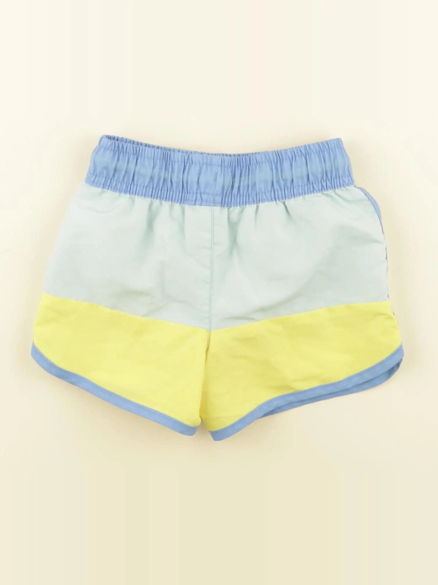 Vertbaudet - maillot de bain vert, jaune - 2 ans