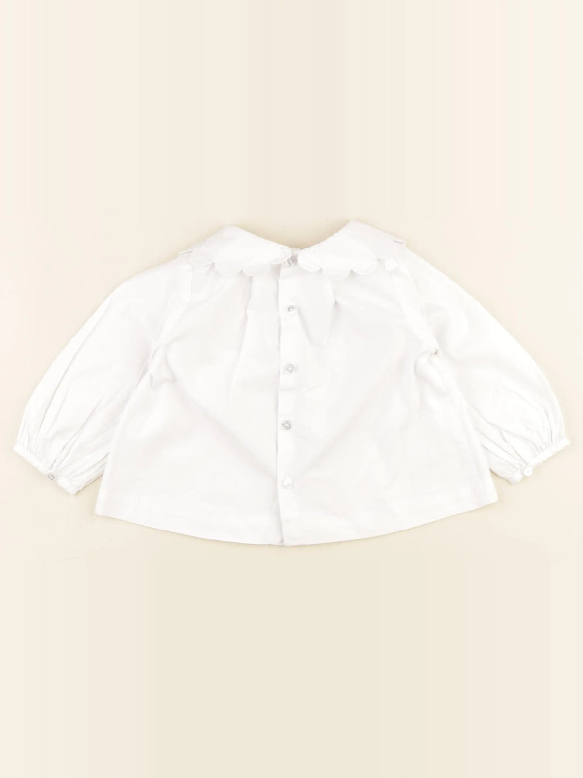Jacadi - blouse blanc - 12 mois