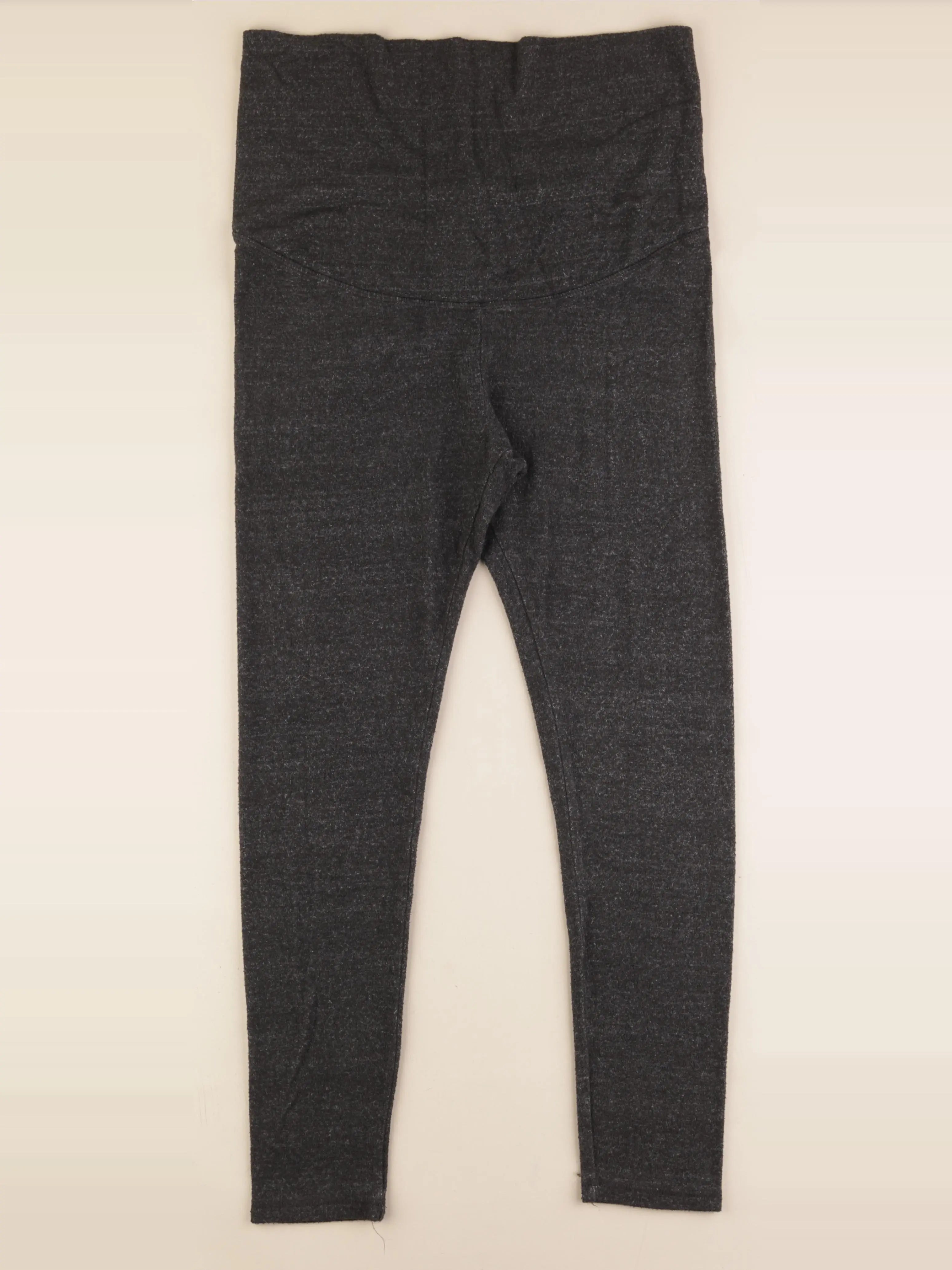 H&M - legging grossesse gris - l