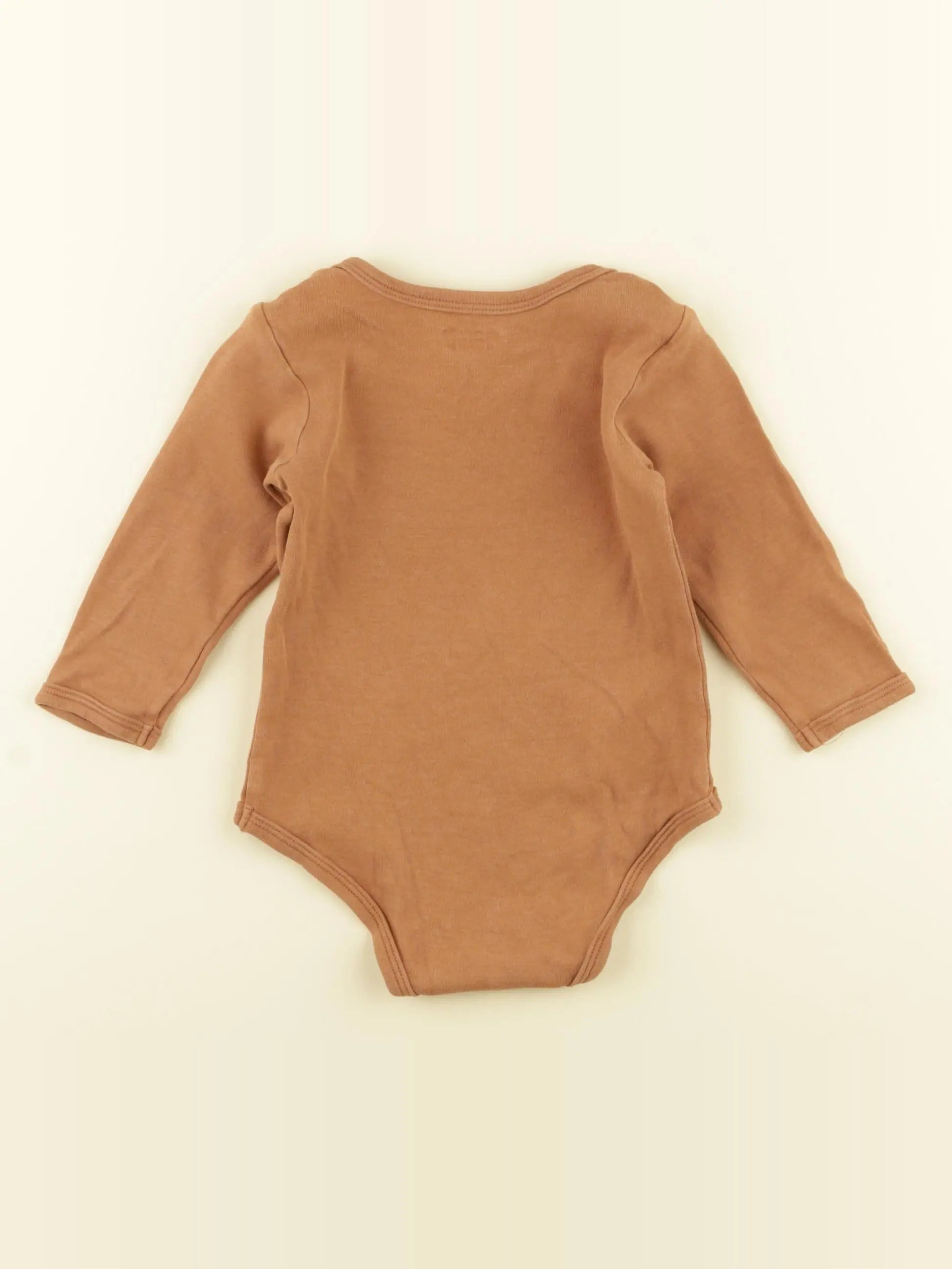 Vertbaudet - body marron - 18 mois