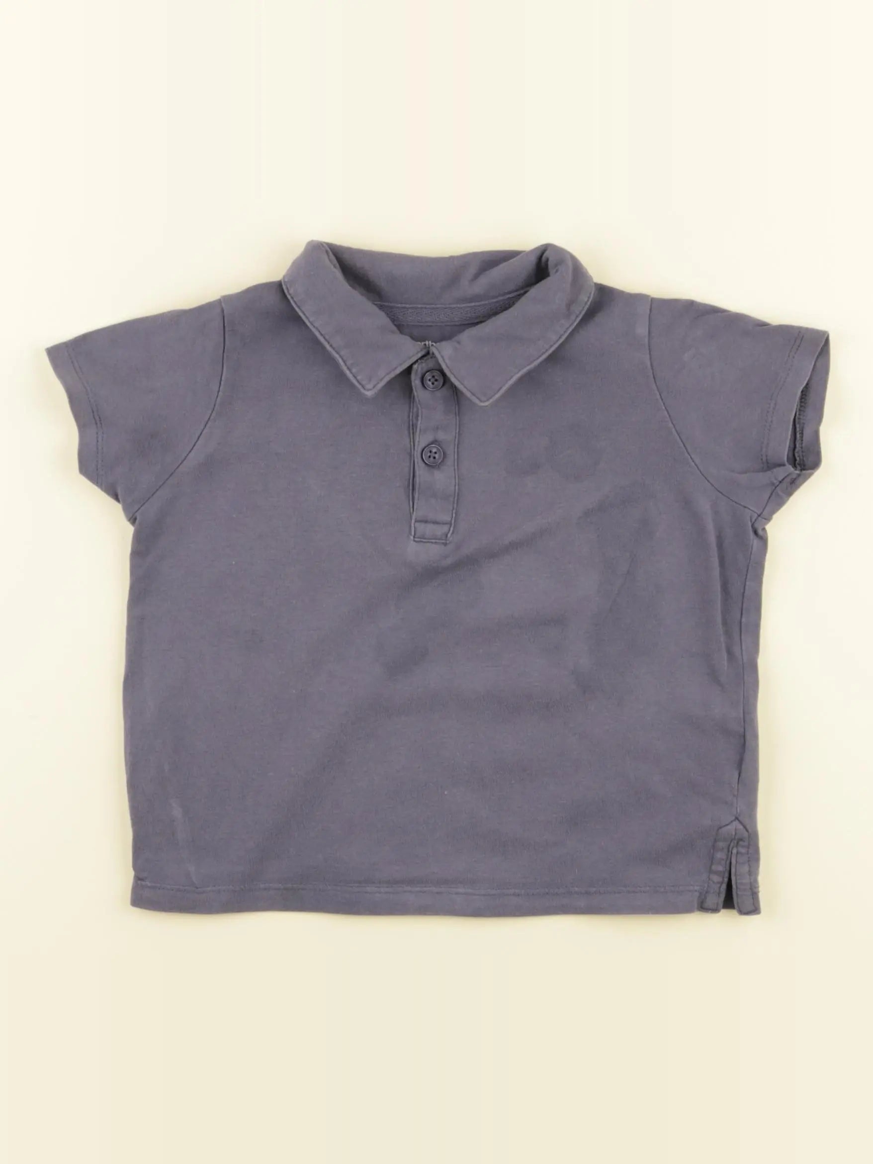 Vertbaudet - tee-shirt bleu - 2 ans