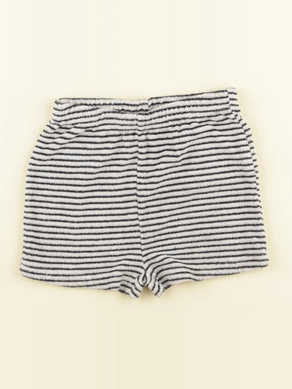 Vertbaudet - short bleu, blanc - 3 ans