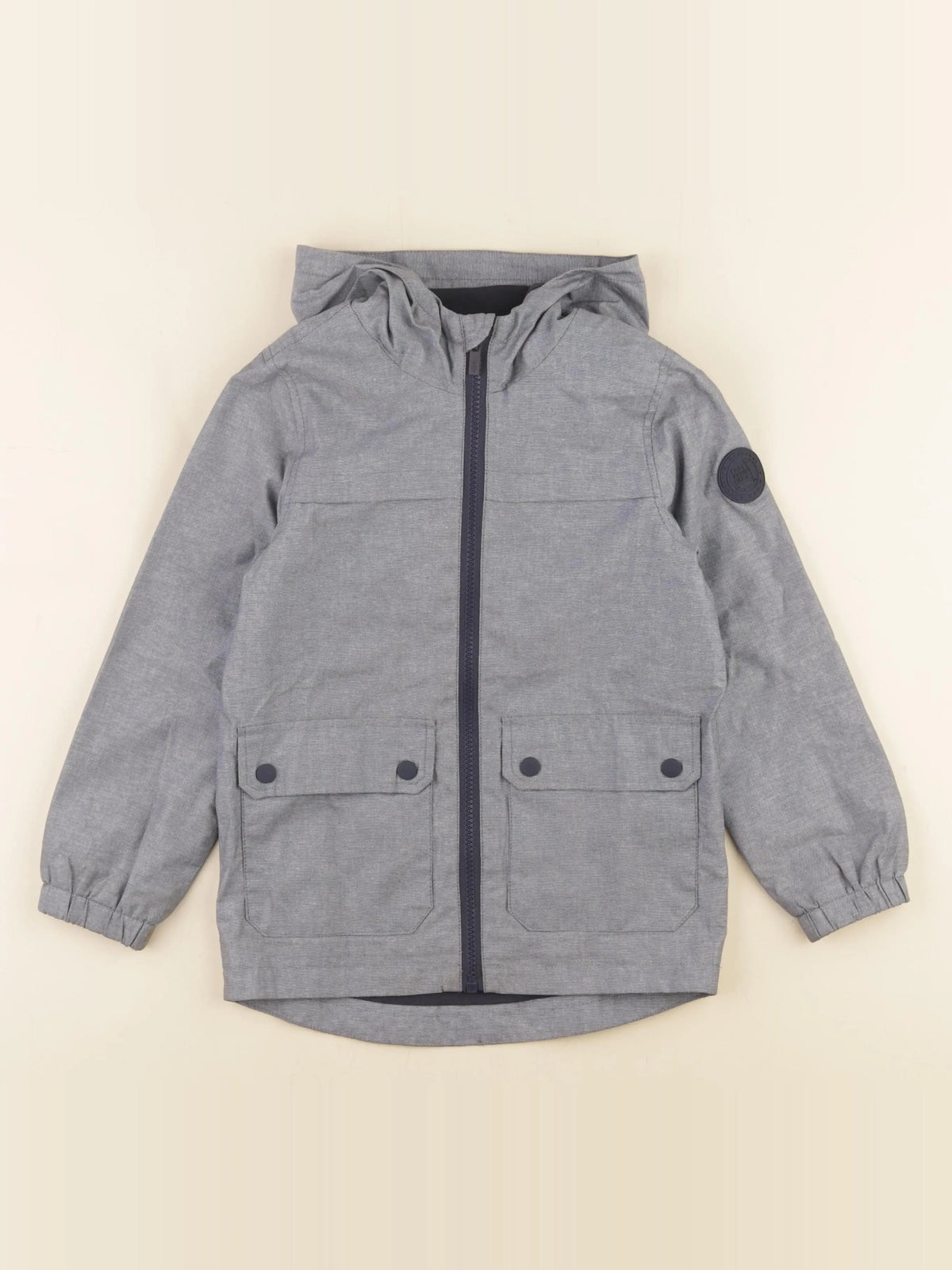 Vertbaudet - imperméable bleu - 6 ans