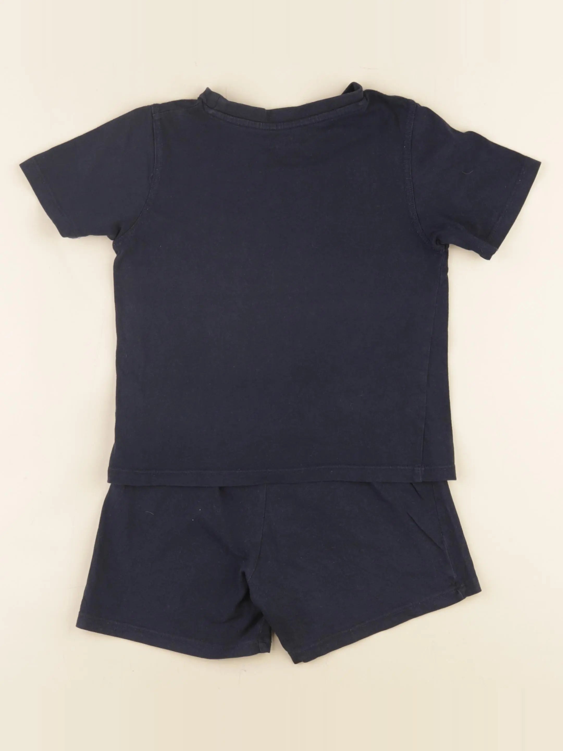 Vertbaudet - pyjama coton bleu - 5 ans