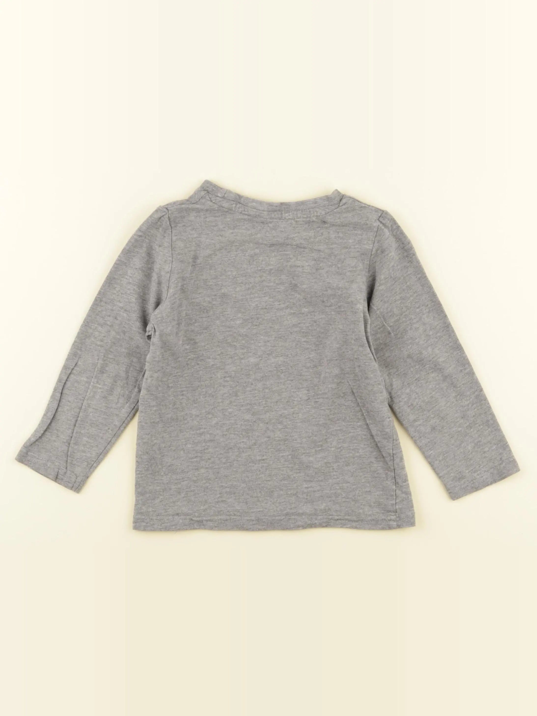 Vertbaudet - tee-shirt gris - 3 ans