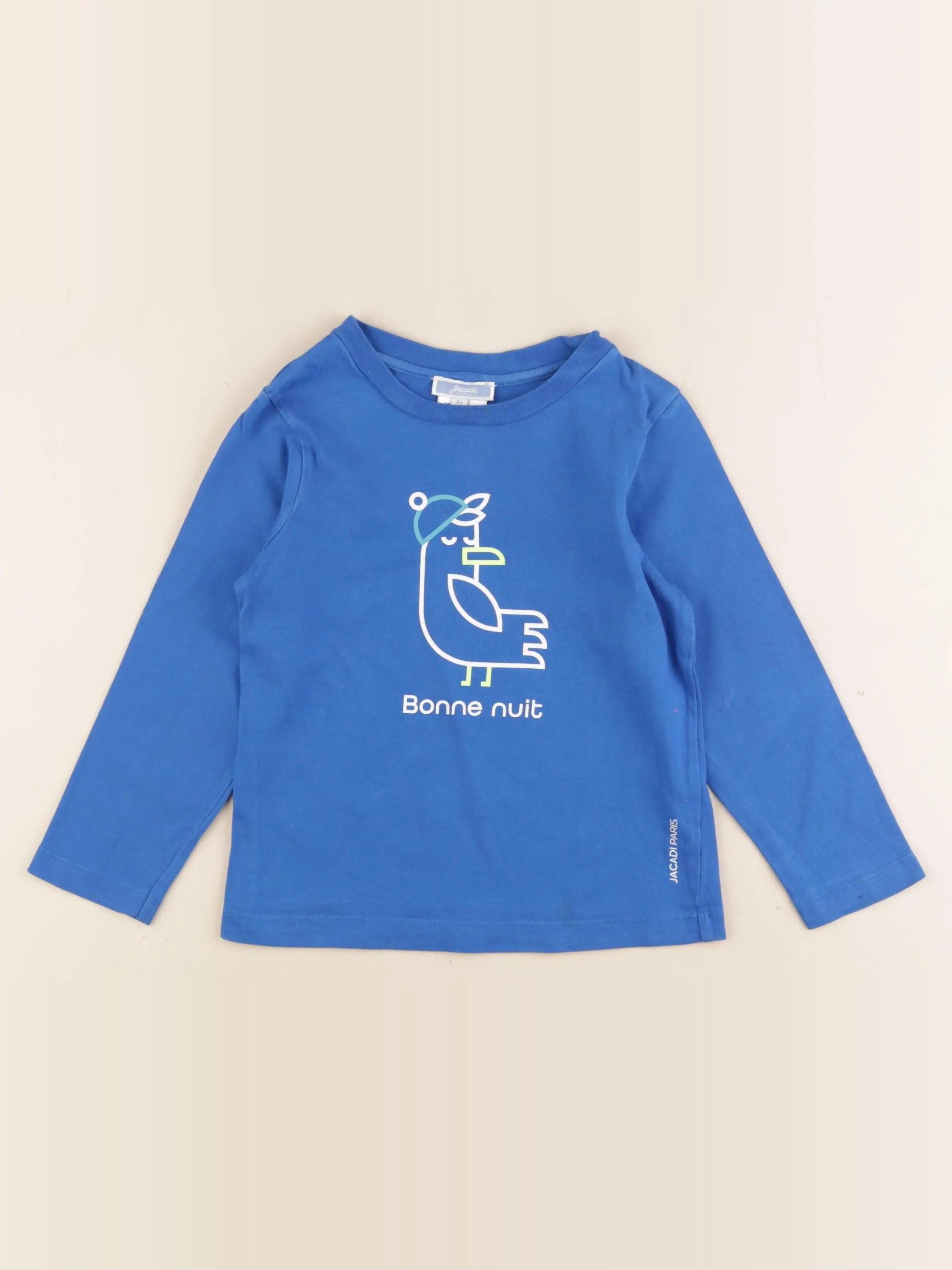 Jacadi - tee-shirt bleu - 4 ans