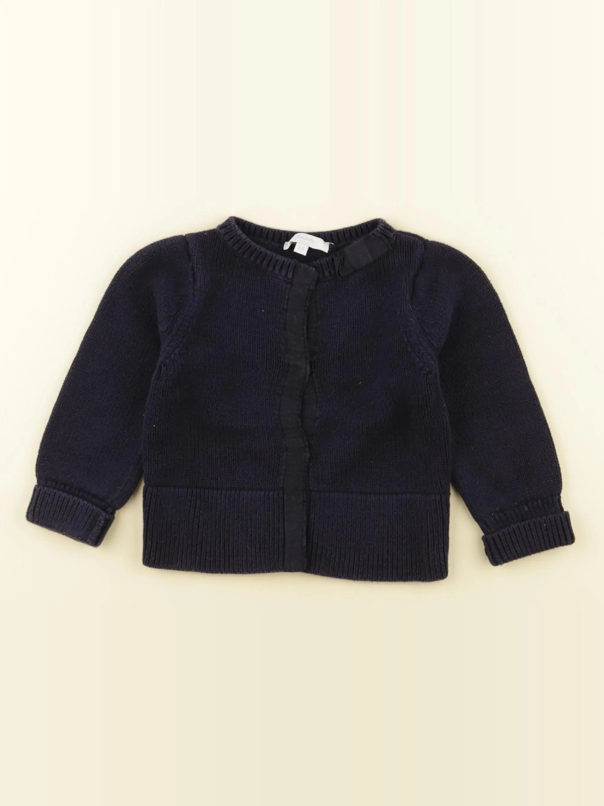 Jacadi - pull bleu - 2 ans