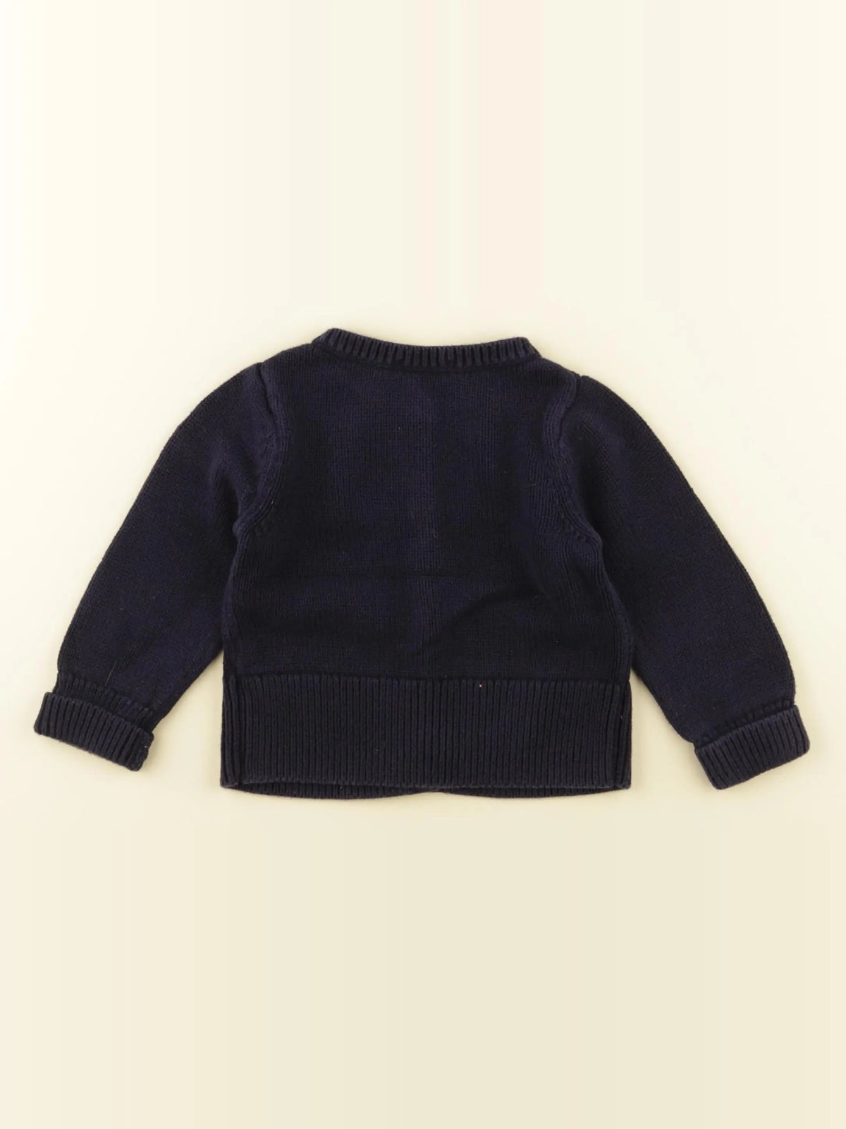 Jacadi - pull bleu - 2 ans