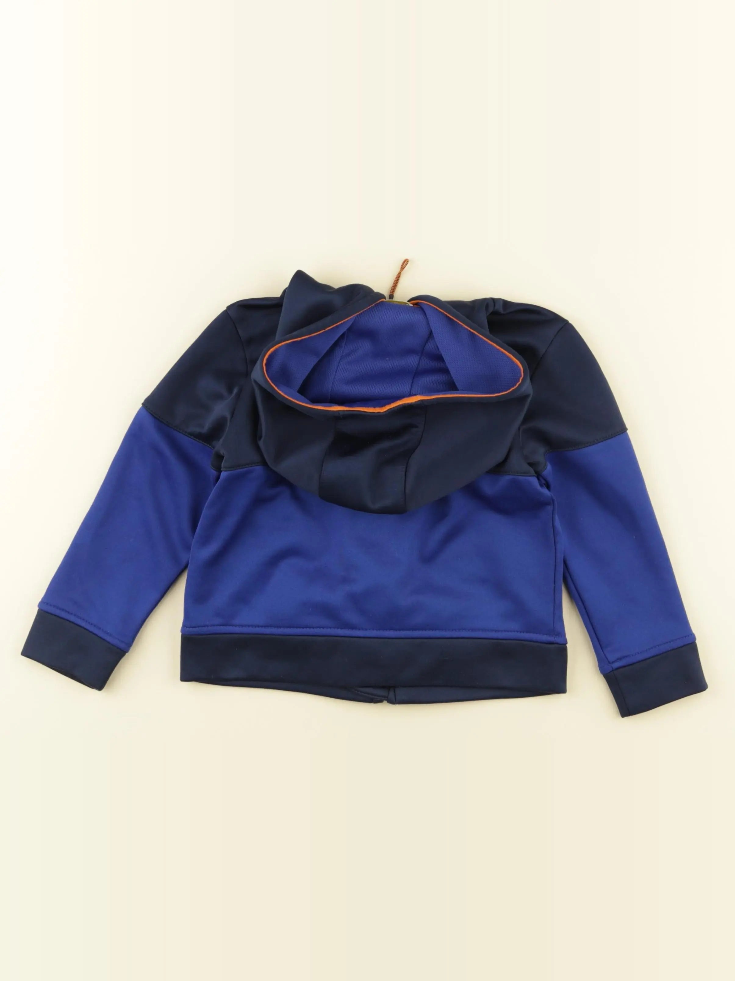 Vertbaudet - sweat bleu - 3 ans