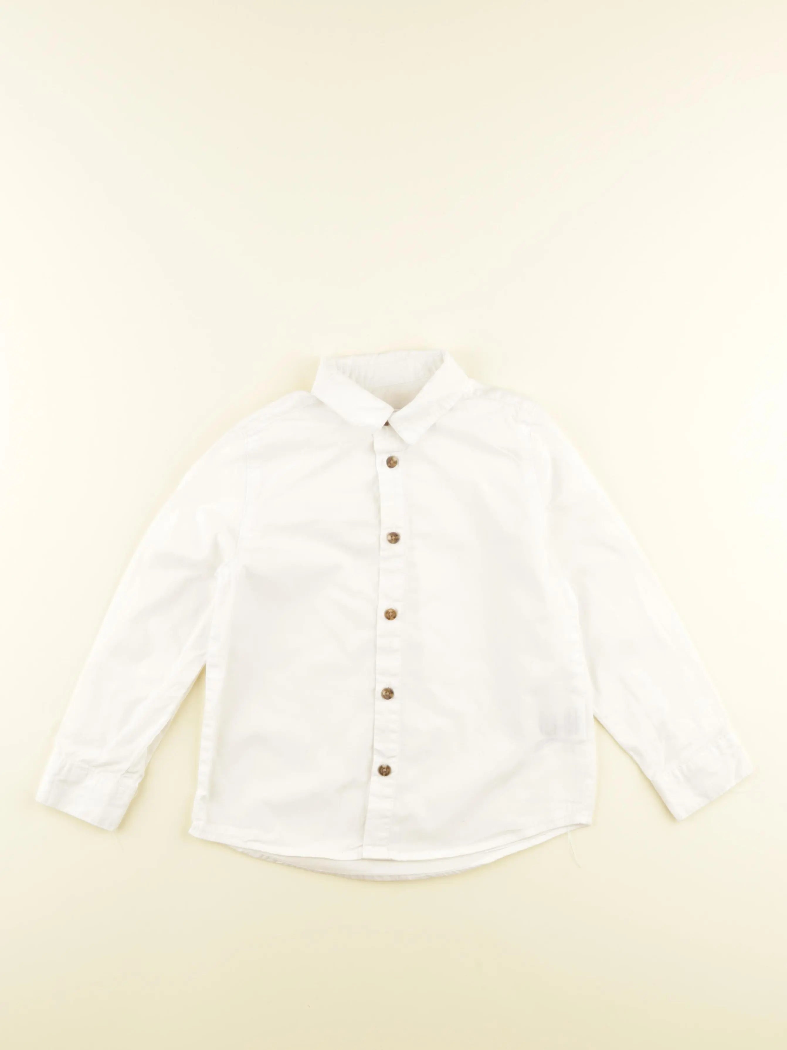 Vertbaudet - chemise blanc - 5 ans
