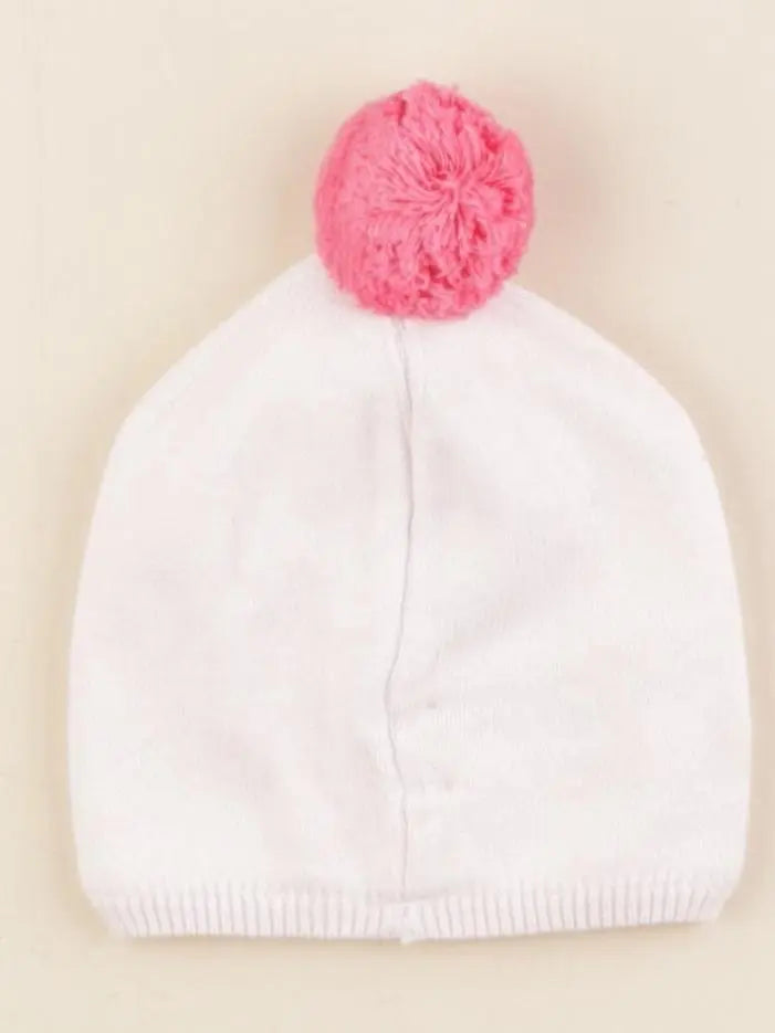 Jacadi - bonnet rose - 6 mois