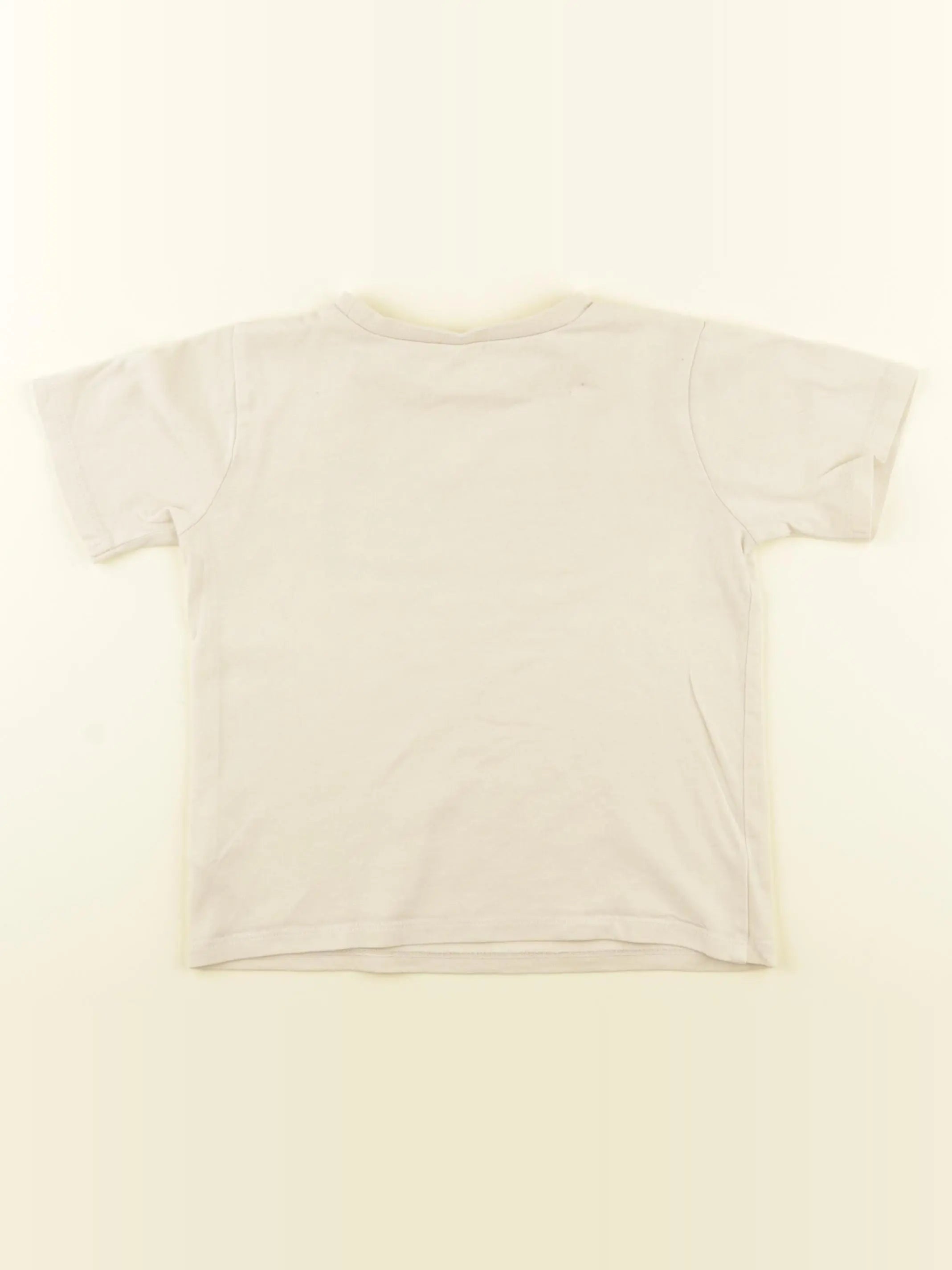 Vertbaudet - tee-shirt jaune - 4 ans