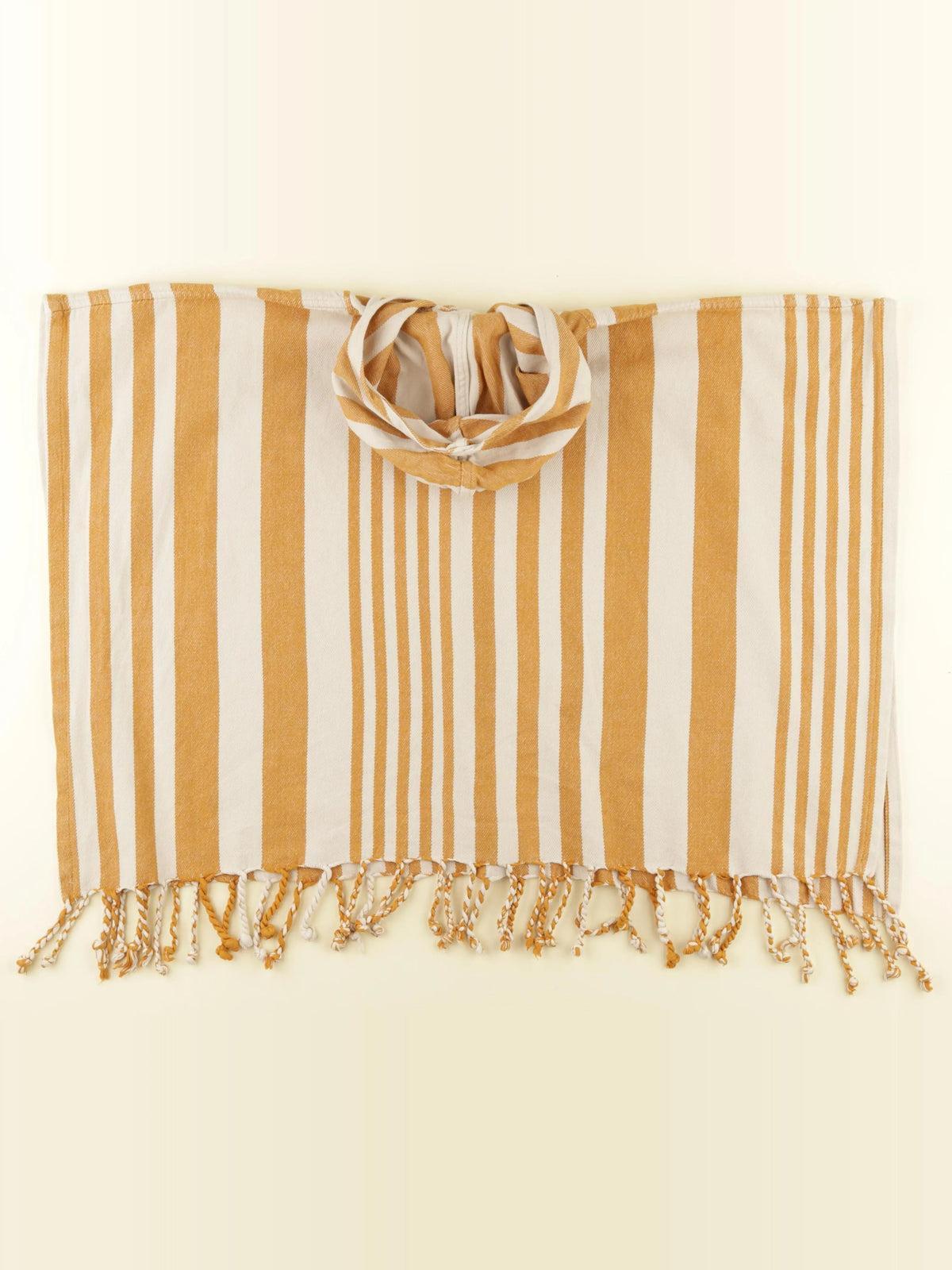 Liewood - cape de bain beige, orange - 5/6 ans