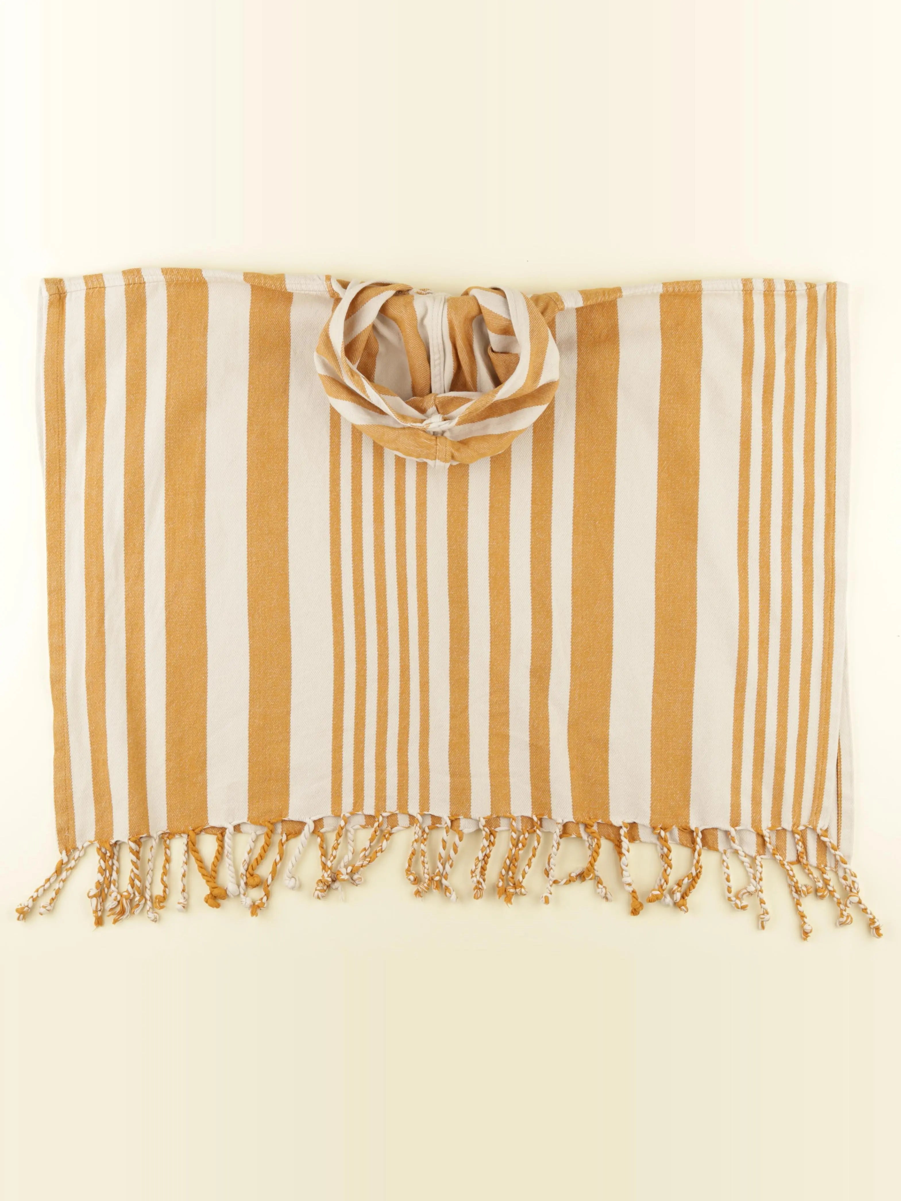 Liewood - cape de bain beige, orange - 5/6 ans