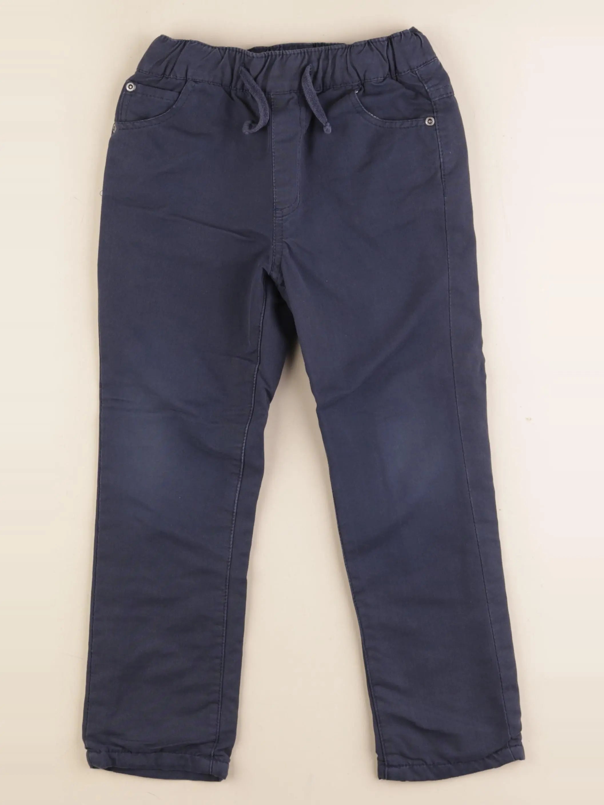 Vertbaudet - pantalon bleu - 5 ans