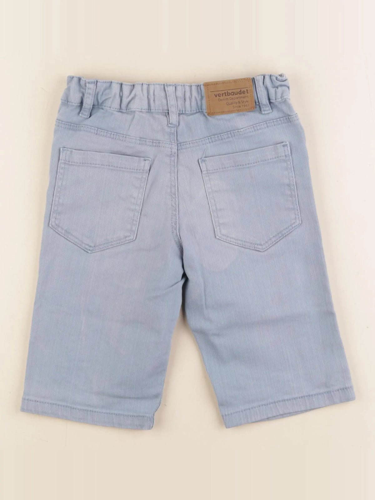 Vertbaudet - short bleu - 6 ans