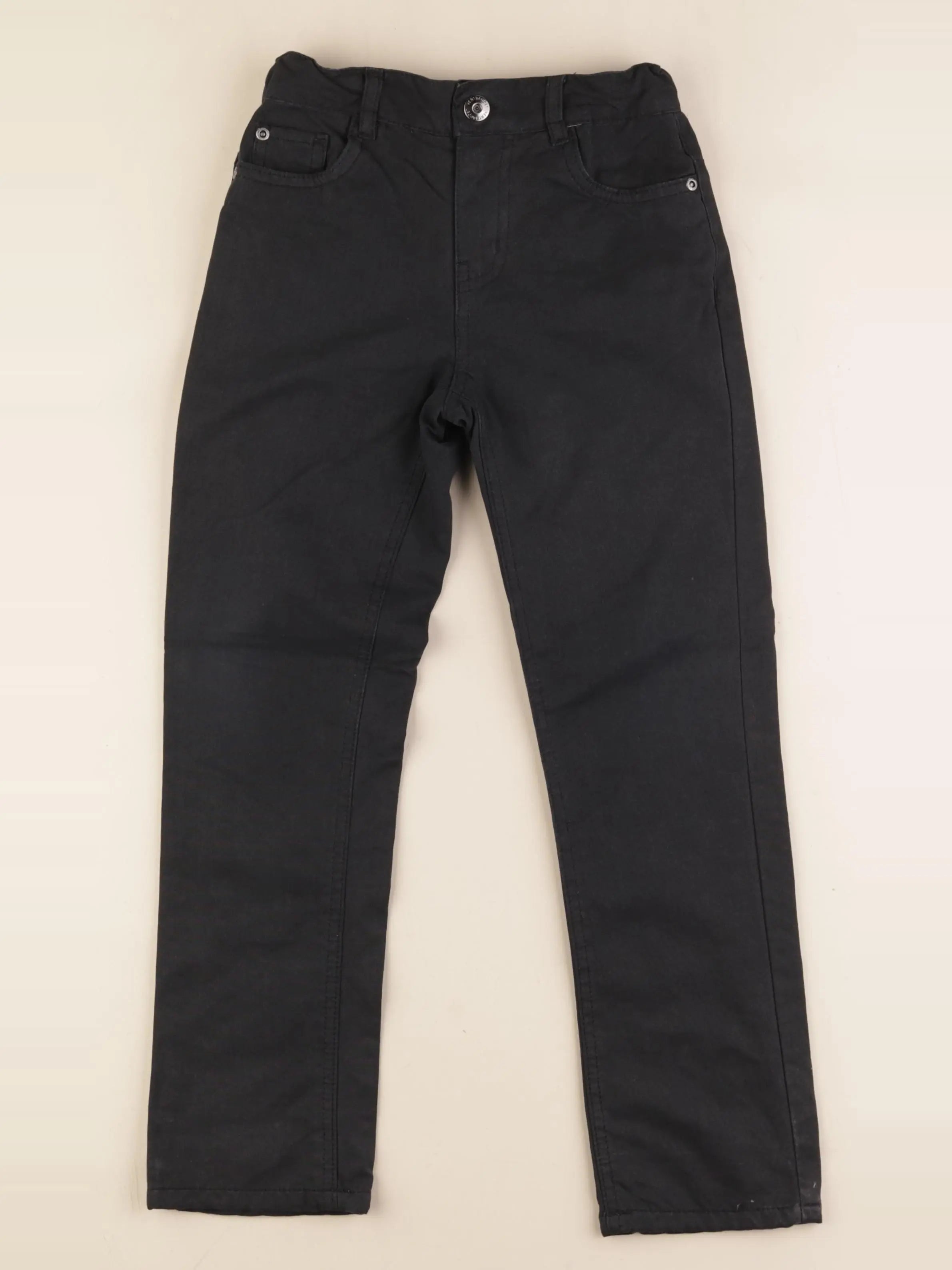 Vertbaudet - pantalon noir - 7 ans