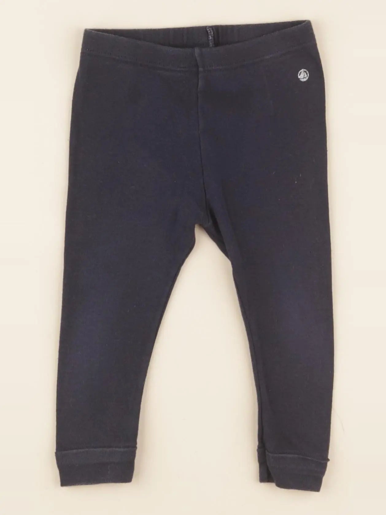 Petit Bateau - legging bleu - 12 mois