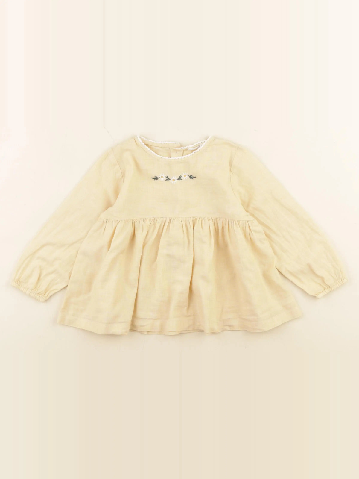 Boutchou - blouse jaune - 18 mois