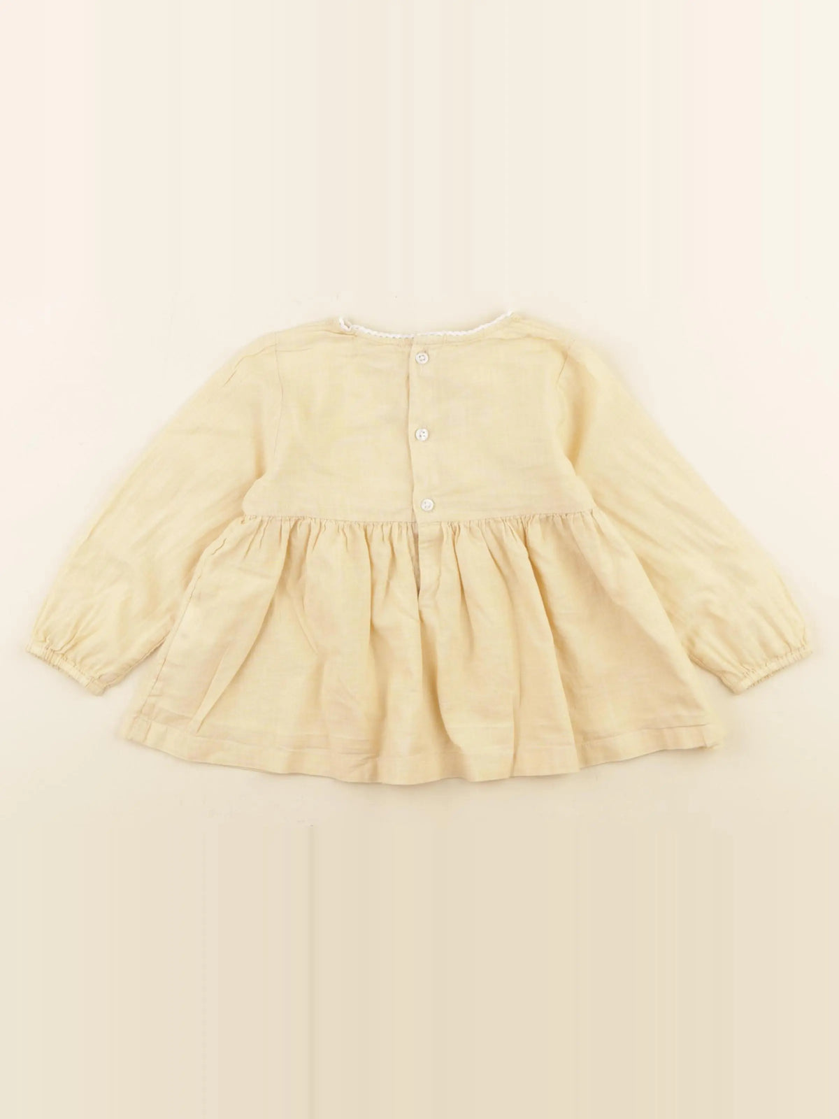 Boutchou - blouse jaune - 18 mois