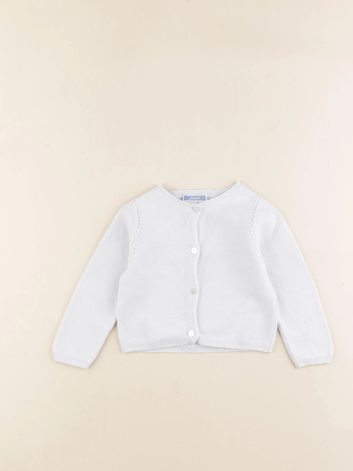 Jacadi - gilet bleu - 18 mois
