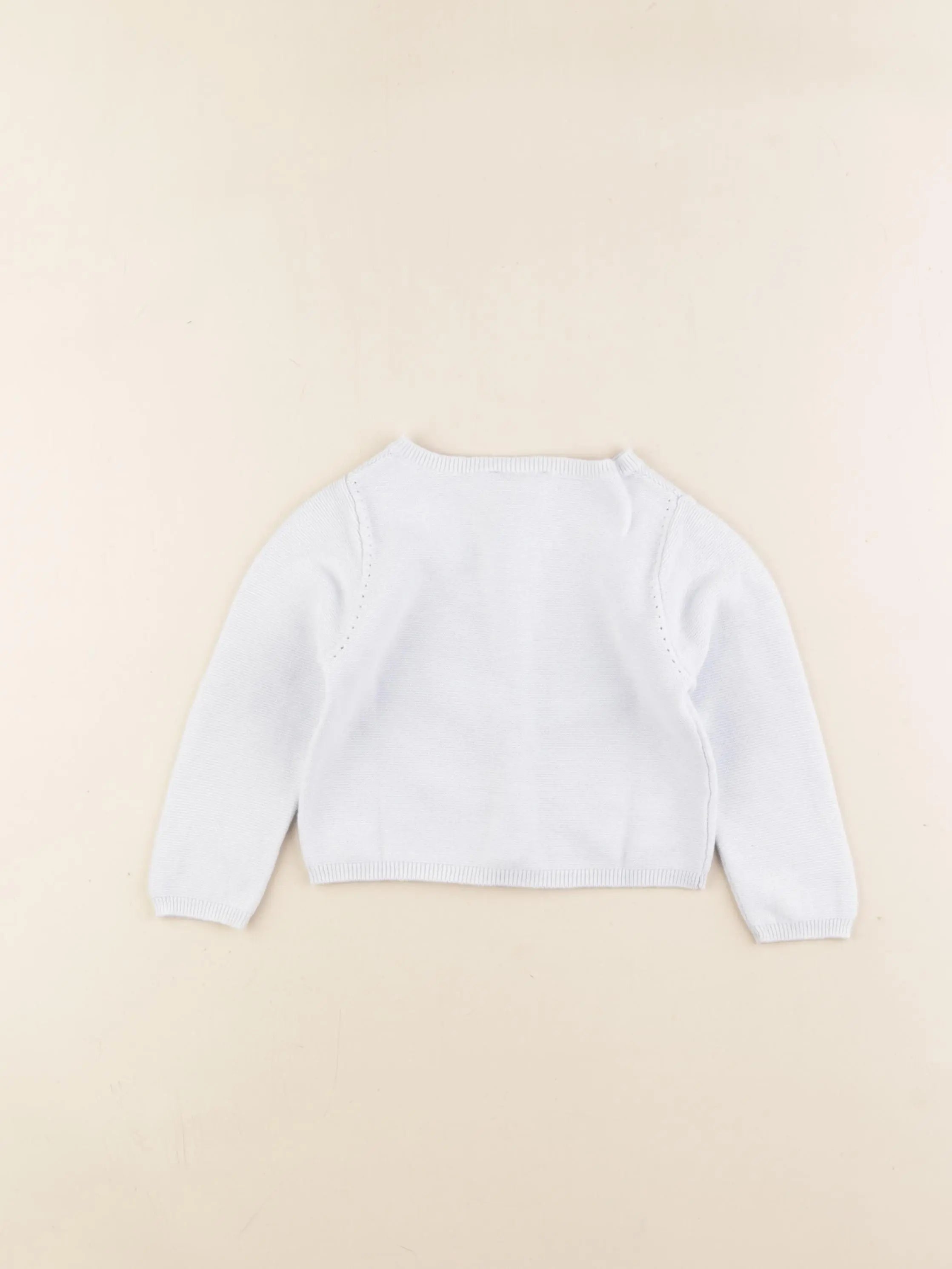 Jacadi - gilet bleu - 18 mois