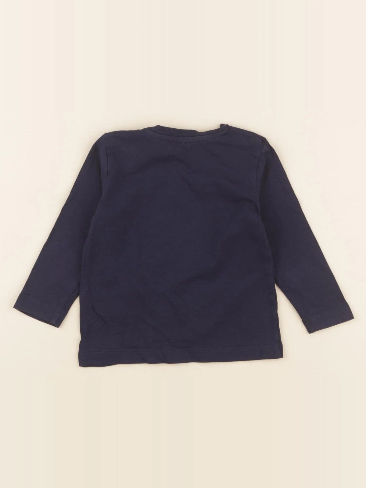 Boutchou - tee-shirt bleu - 12 mois
