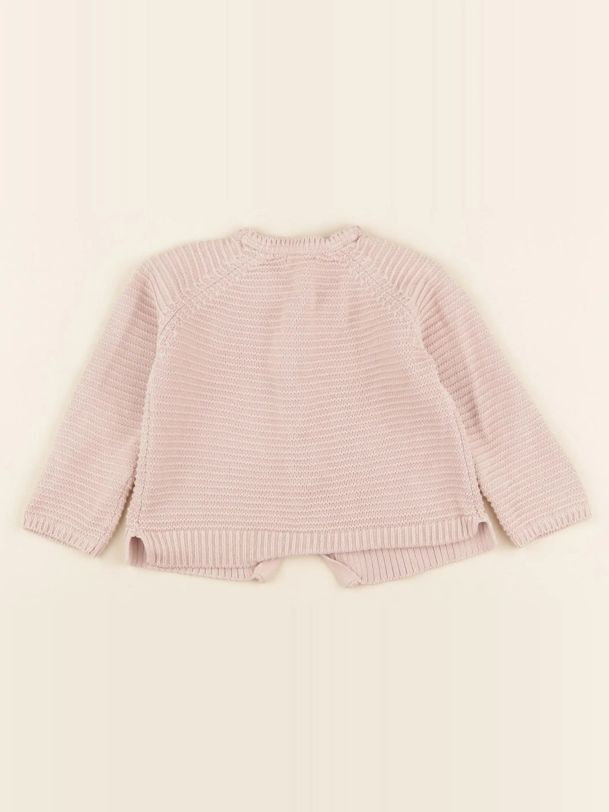 Boutchou - gilet rose - 12 mois