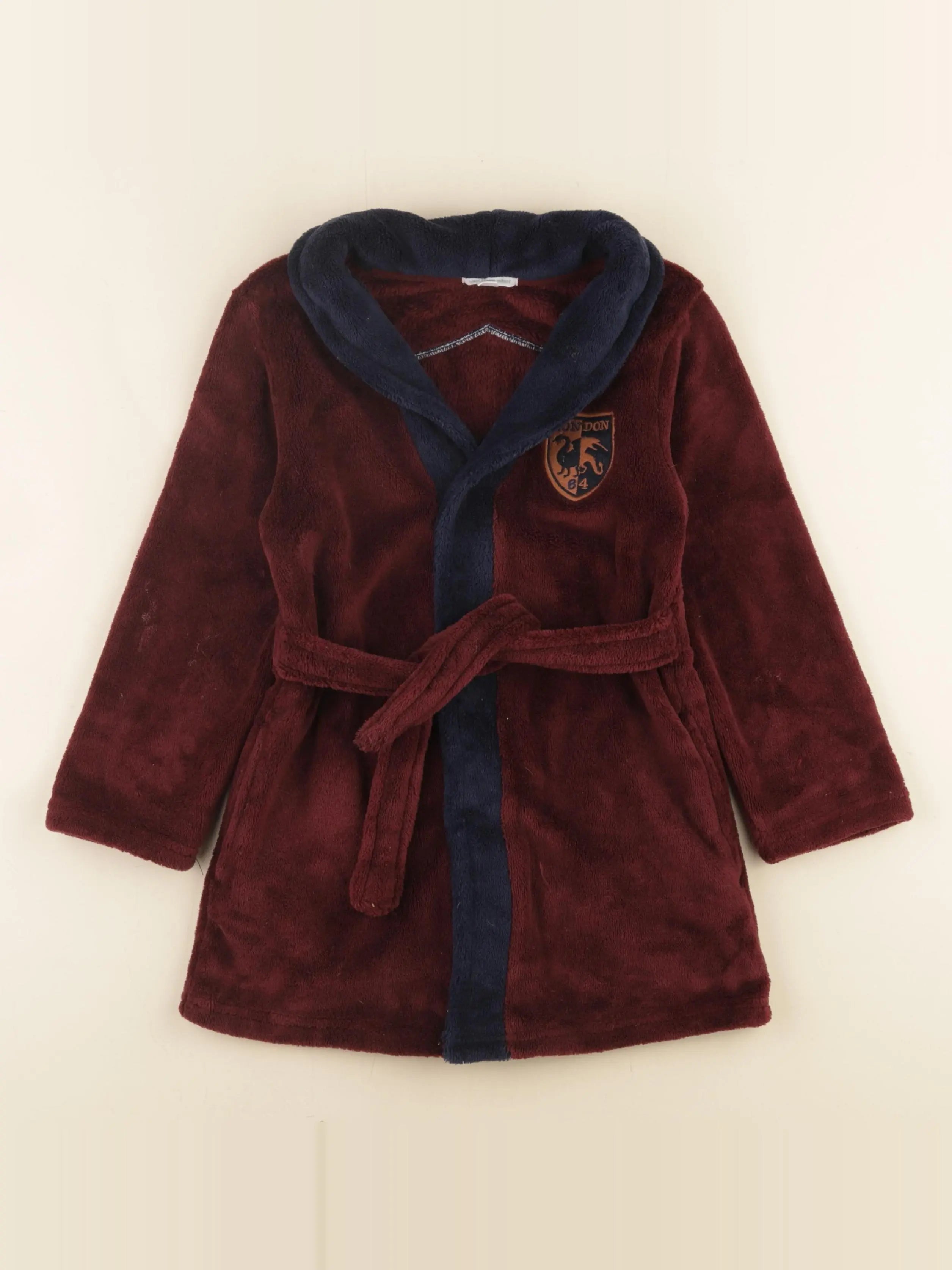 Vertbaudet - robe de chambre rouge - 5 ans