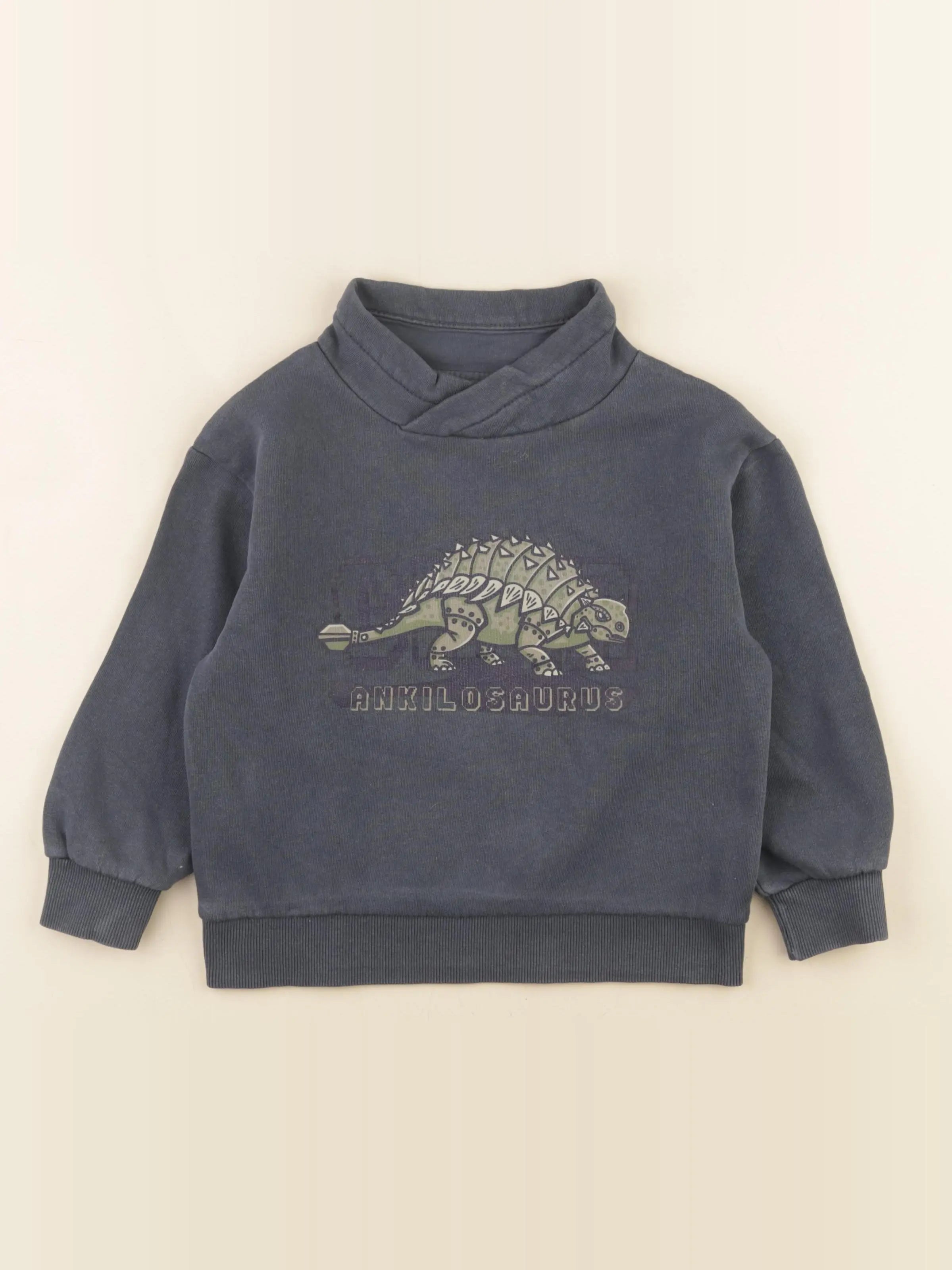 Vertbaudet - sweat gris - 5 ans