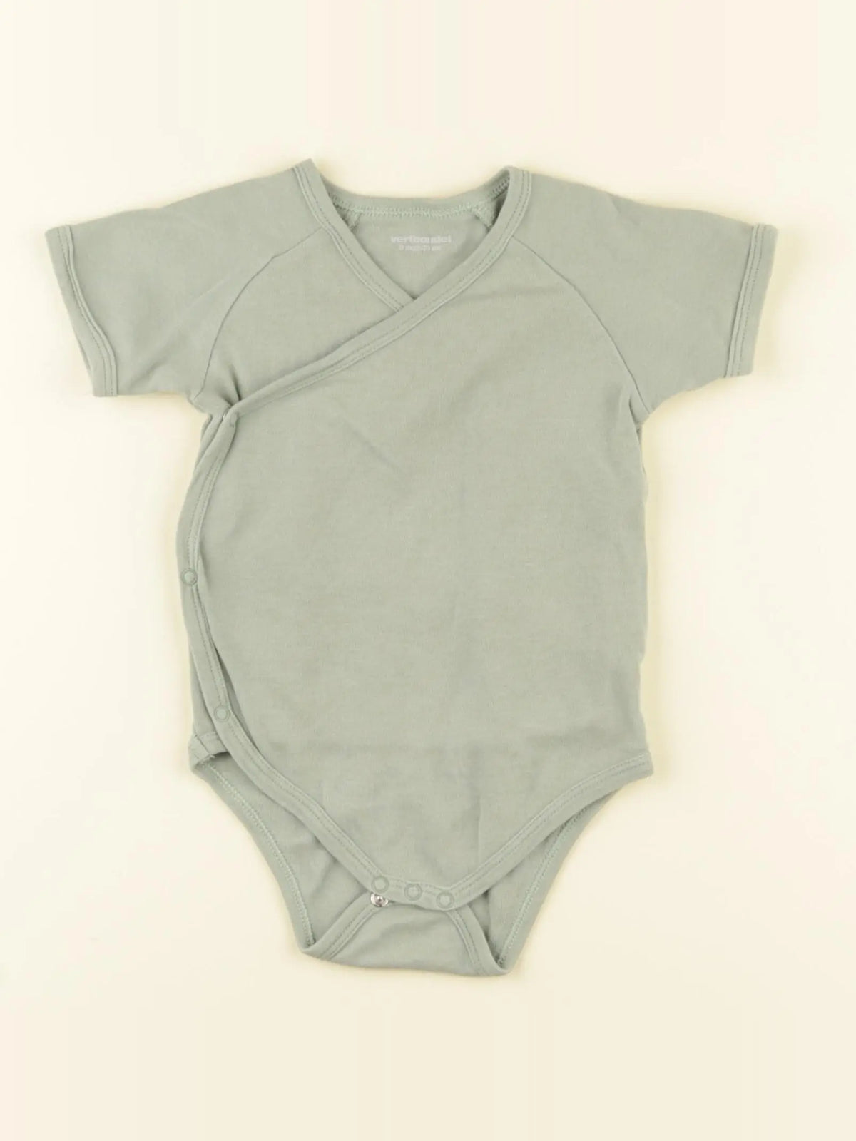 Vertbaudet - body vert - 9 mois