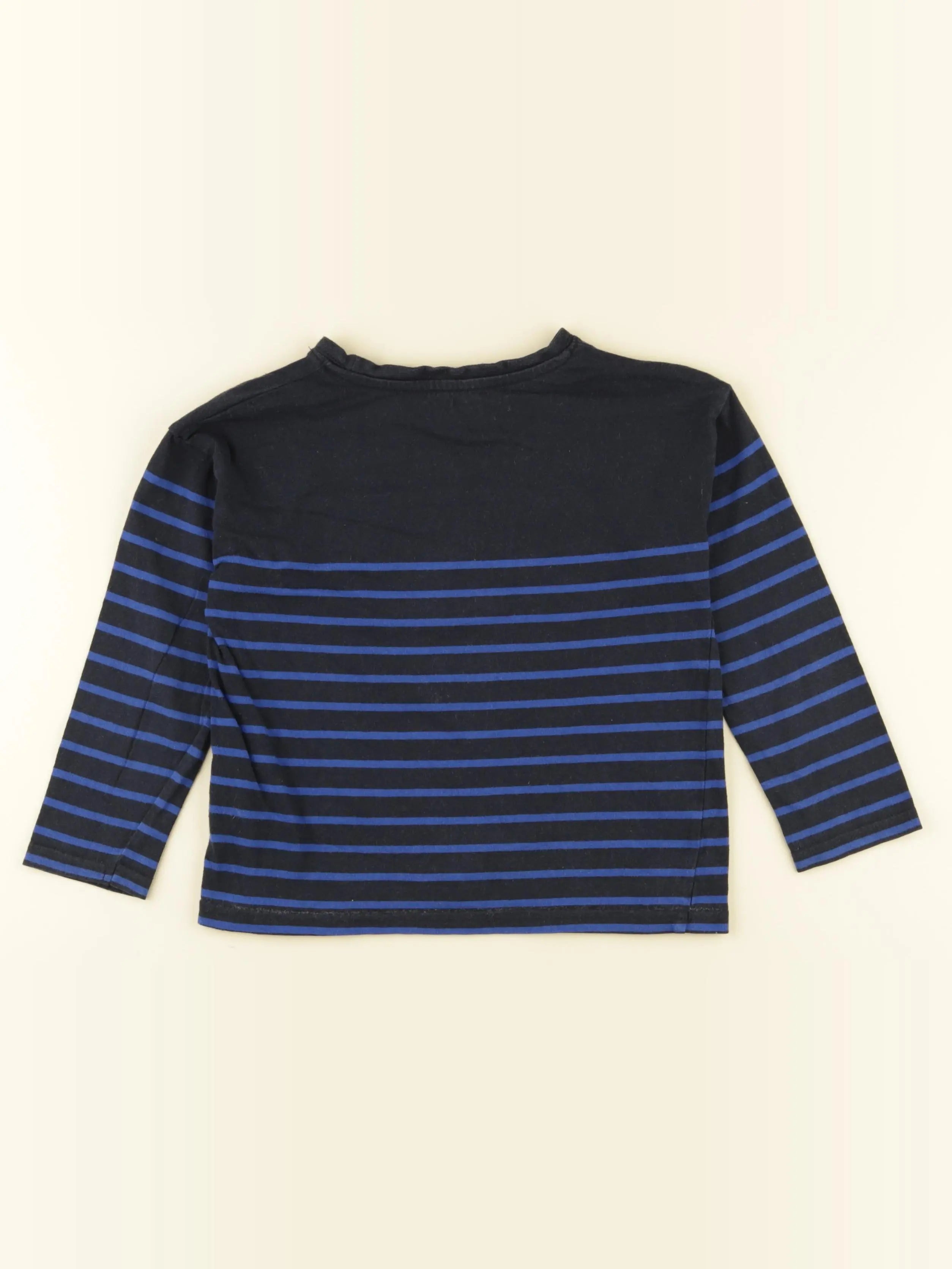Vertbaudet - tee-shirt bleu - 5 ans