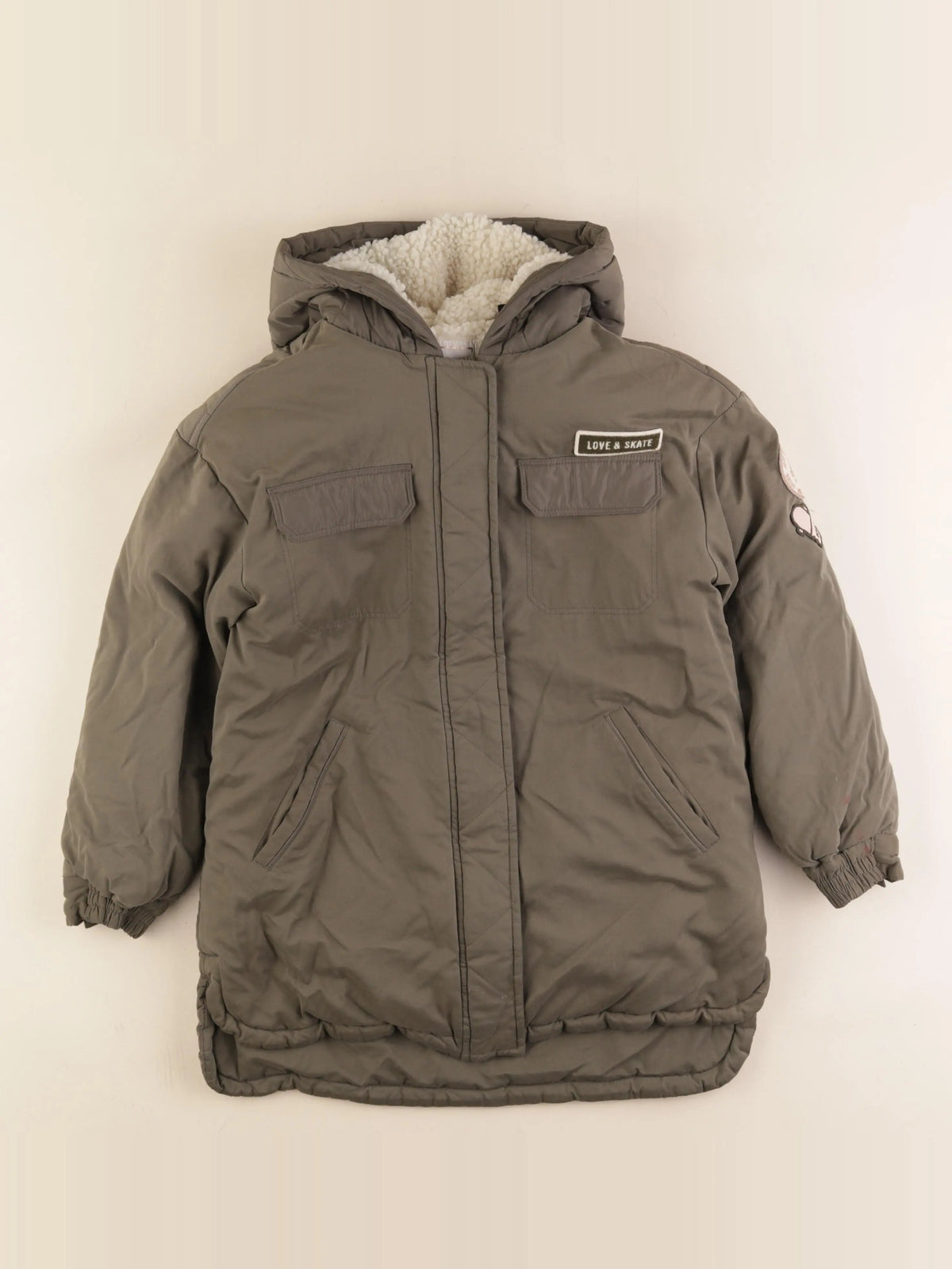 IKKS - parka vert - 10 ans