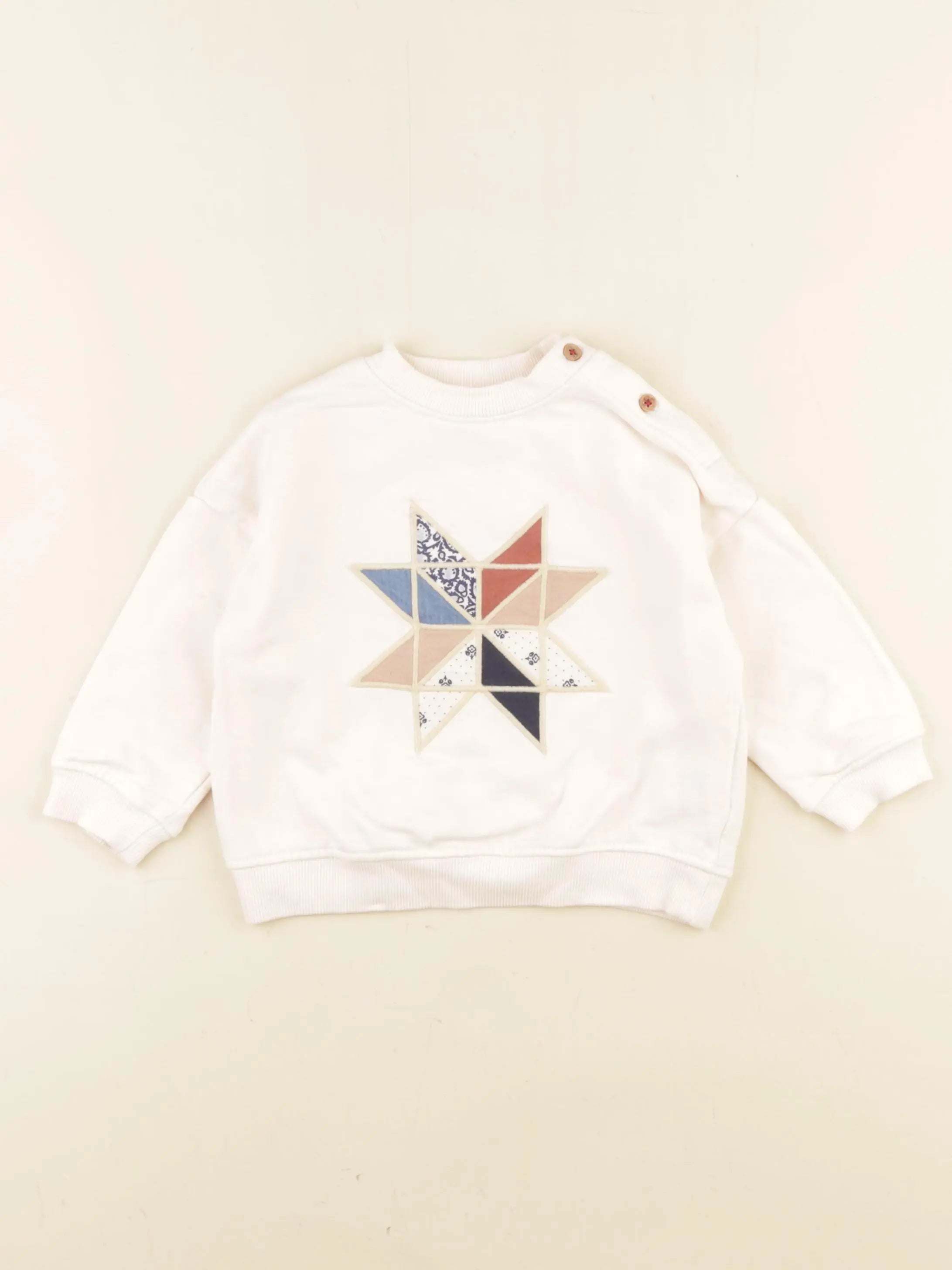 Boutchou - sweat beige - 18 mois