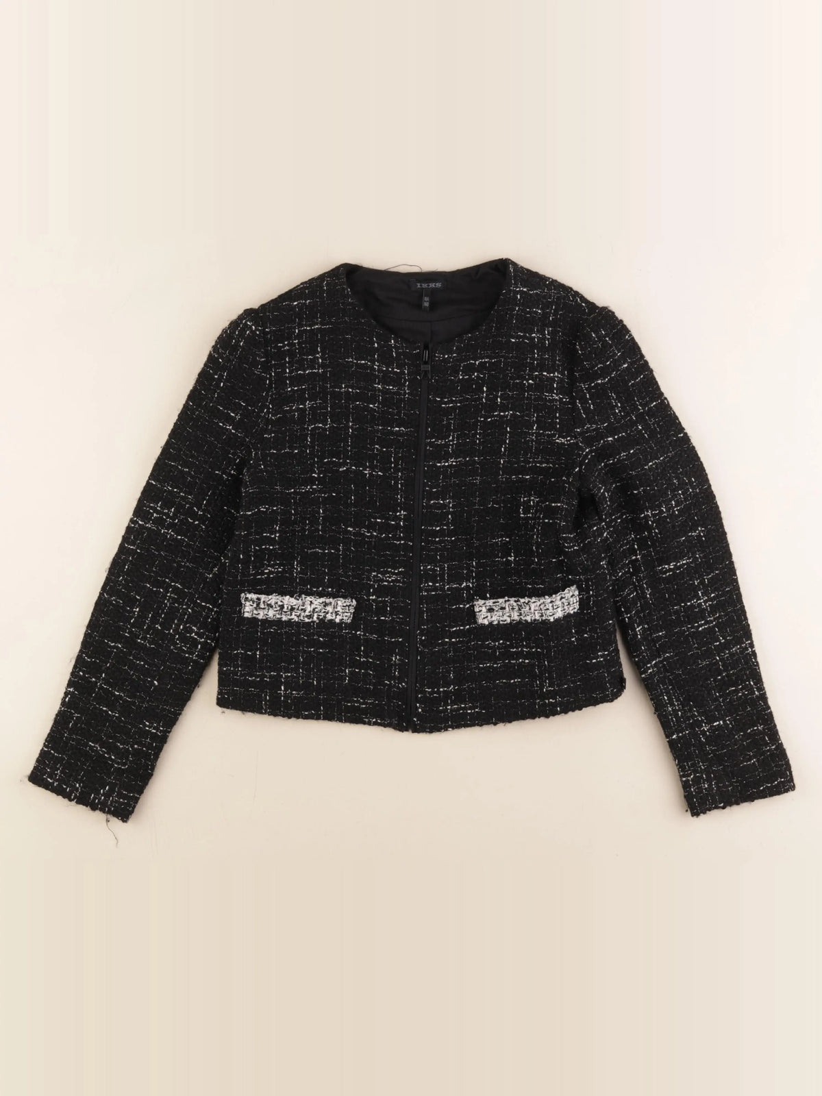 IKKS - veste noir, blanc - 10 ans