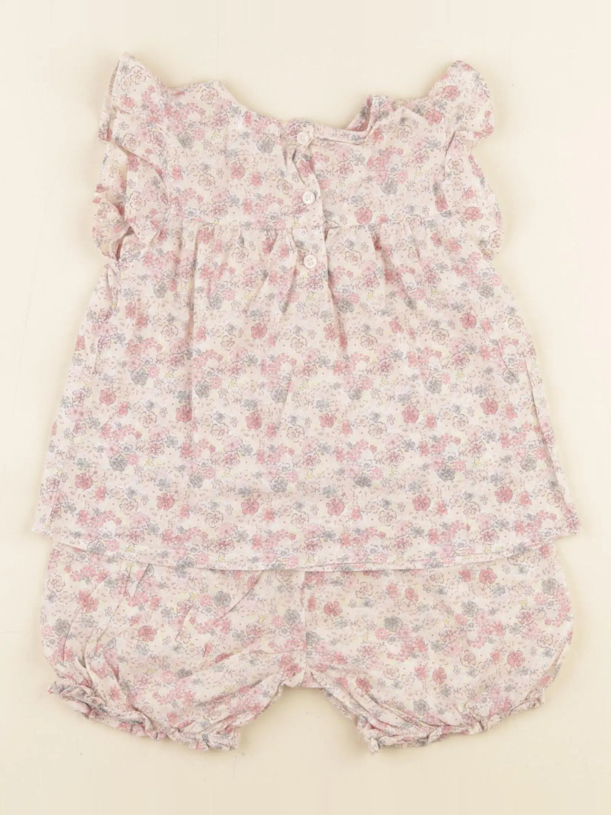 Boutchou - pyjama coton multicolore - 18 mois