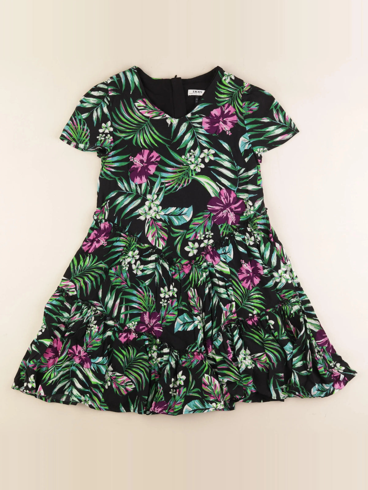 IKKS - robe multicolore - 10 ans