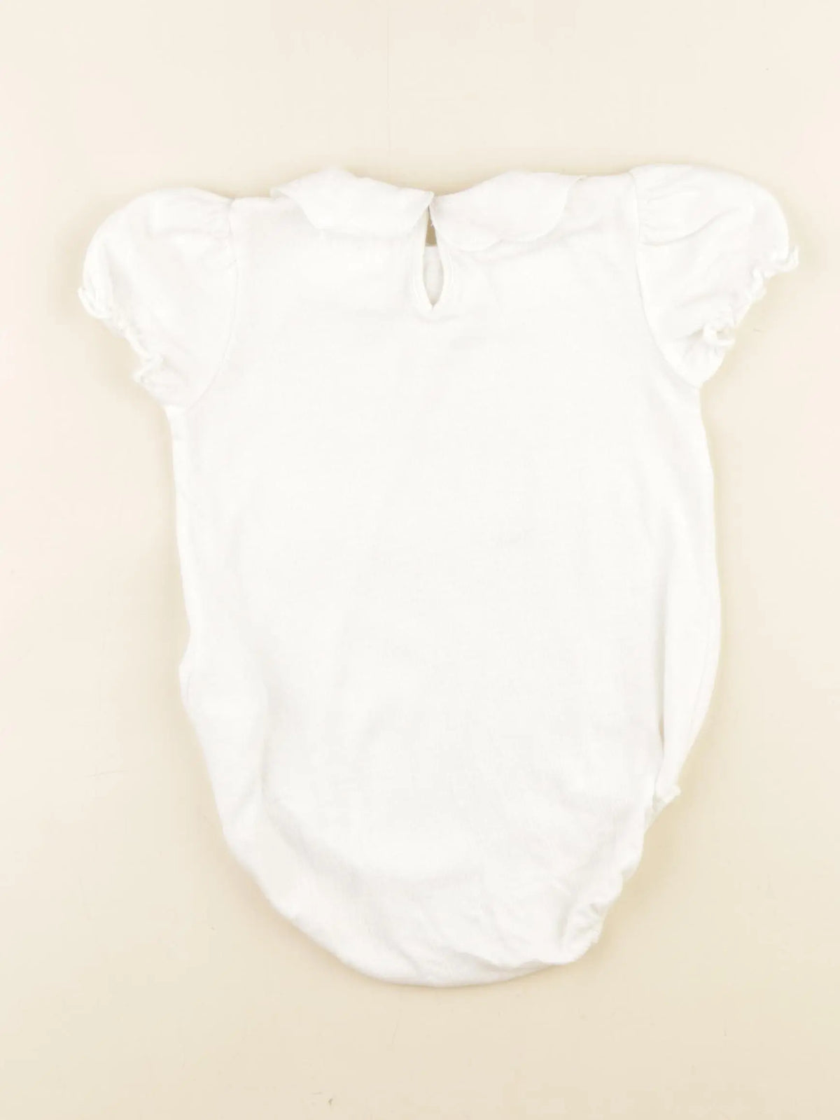 Zara - body à col blanc - 12/18 mois