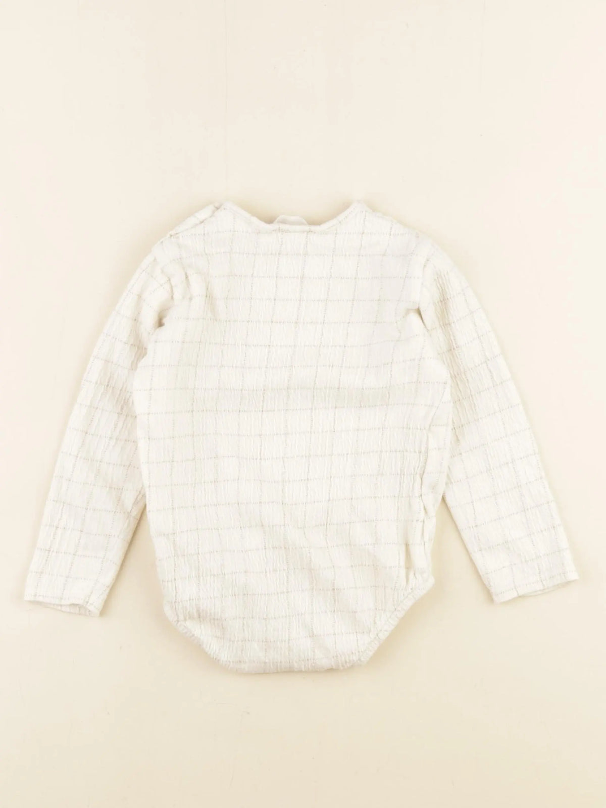 Zara - body beige - 12/18 mois