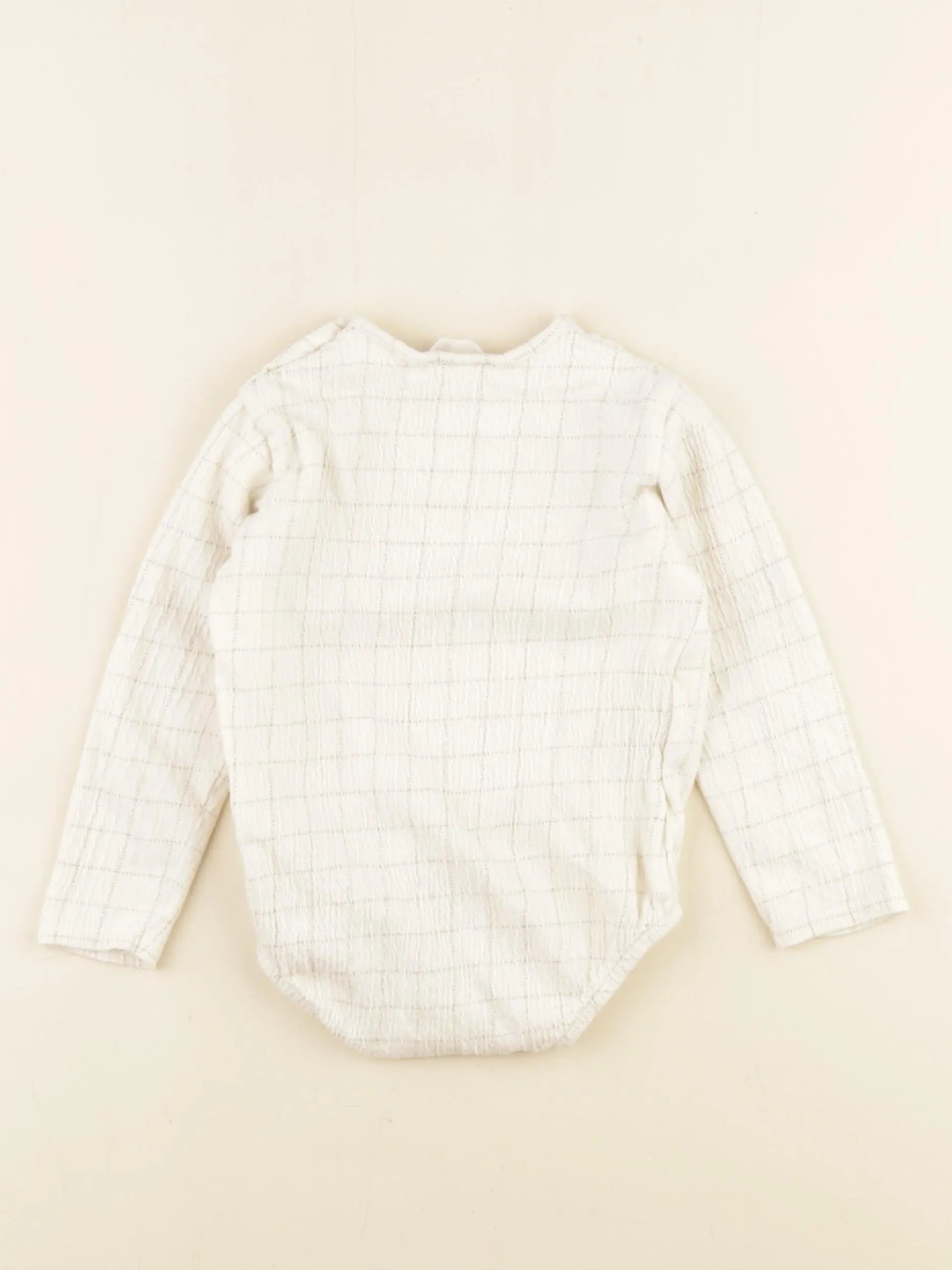 Zara - body beige - 12/18 mois