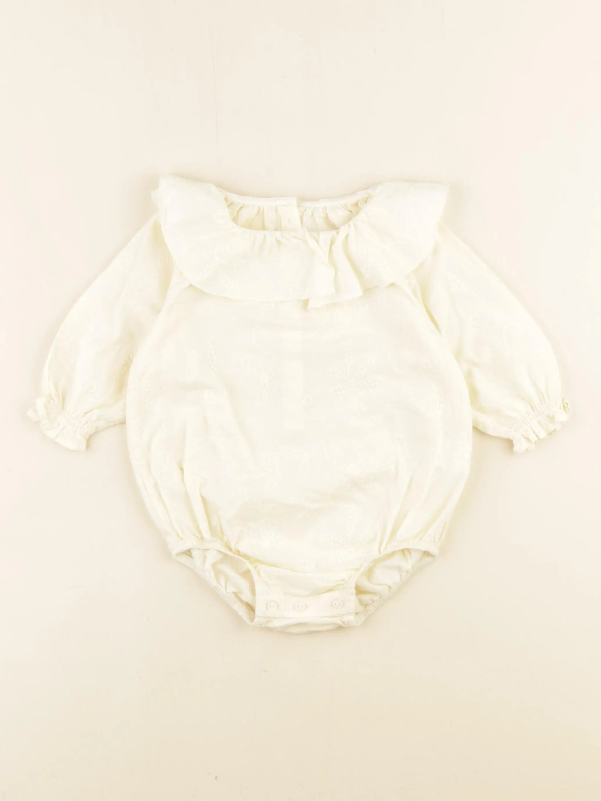 Zara - combinaison beige - 12/18 mois