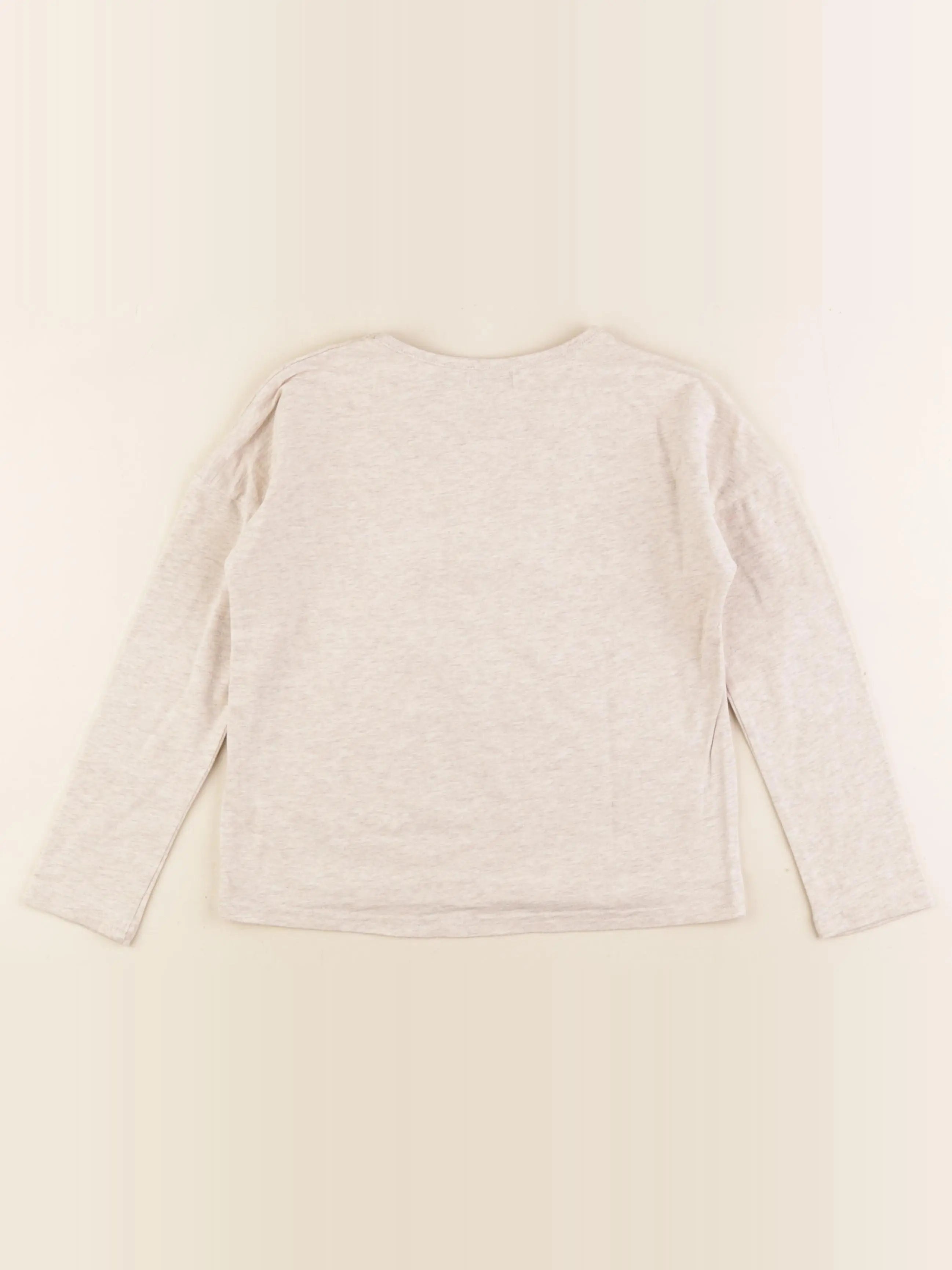 IKKS - tee-shirt beige - 8 ans