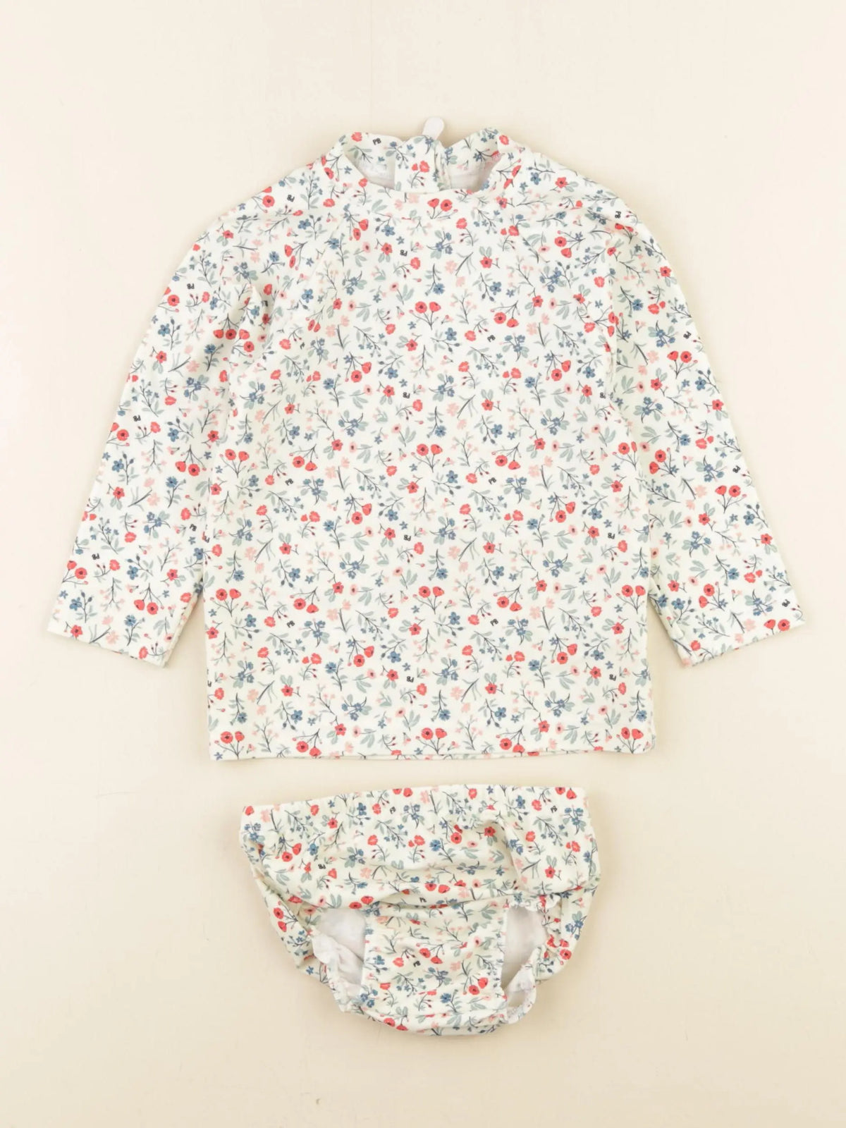 Petit Bateau - ensemble de bain multicolore - 18 mois