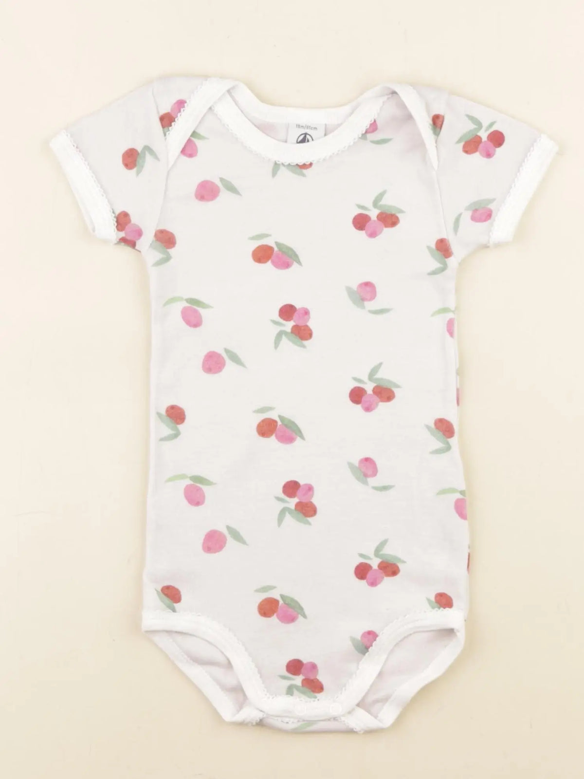 Petit Bateau - body multicolore - 18 mois