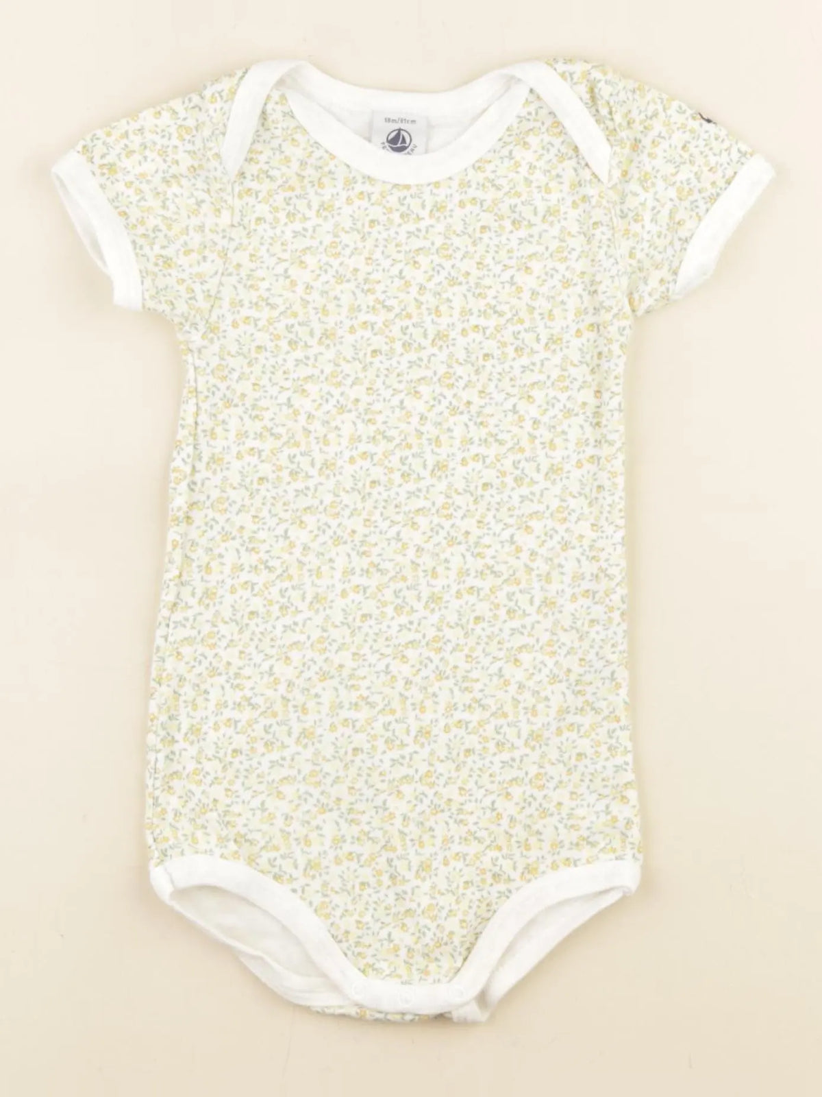 Petit Bateau - body multicolore - 18 mois
