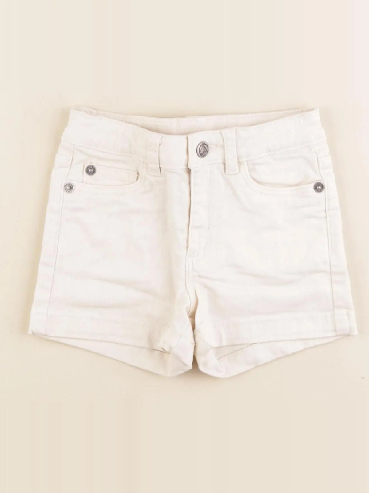 Petit Bateau - short beige - 4 ans