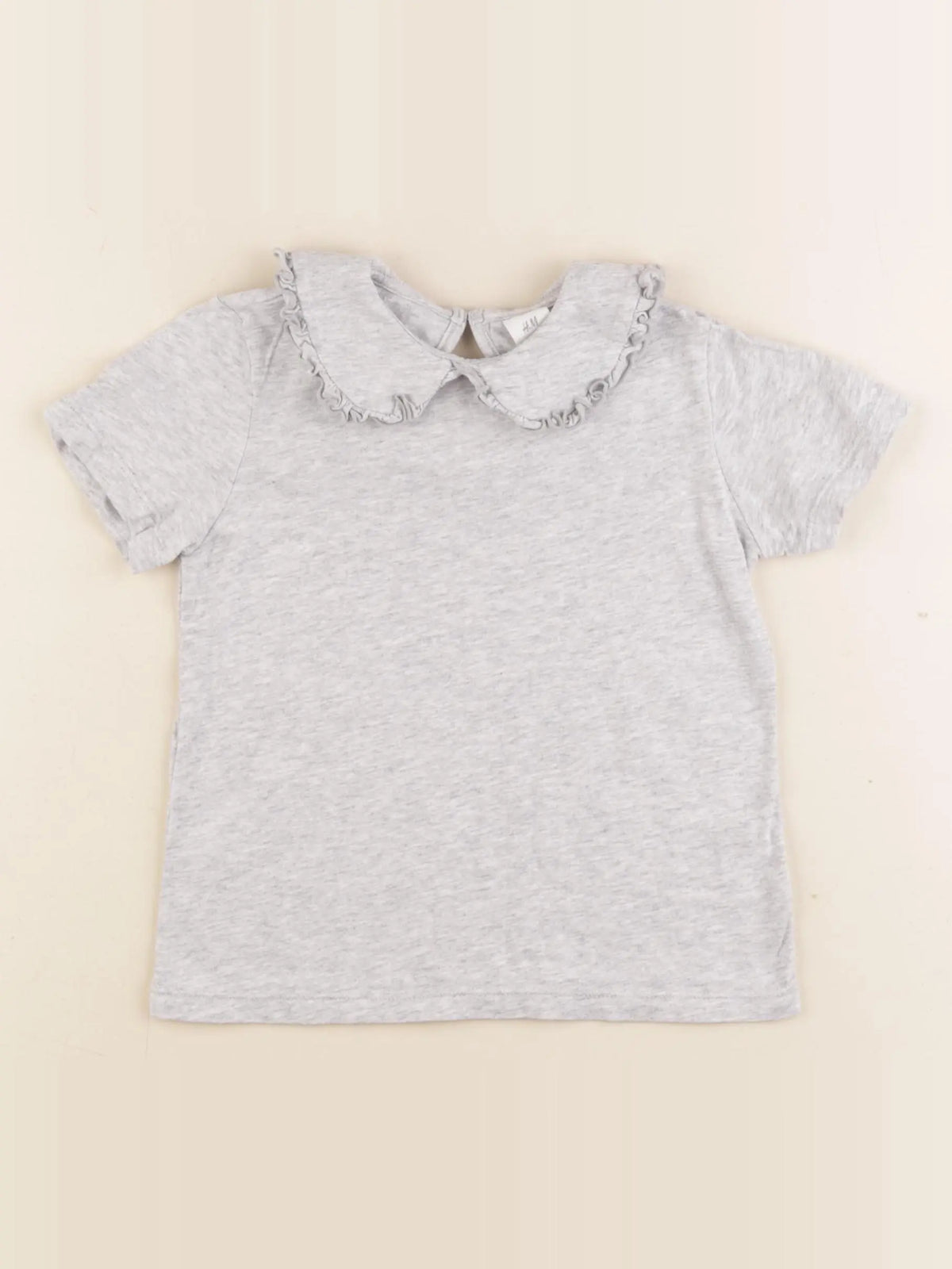 H&M - tee-shirt gris - 4 ans