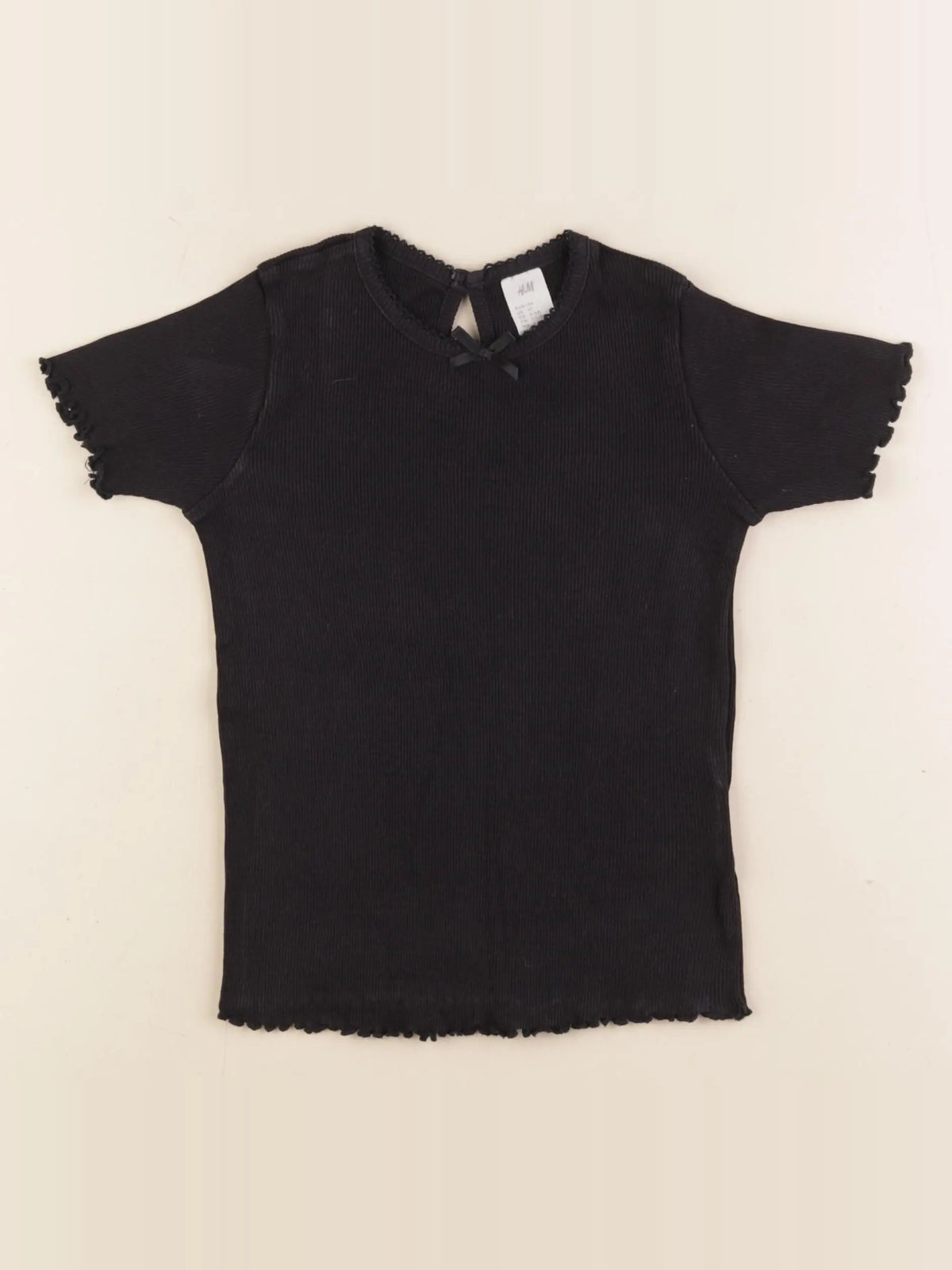 H&M - tee-shirt noir - 4 ans