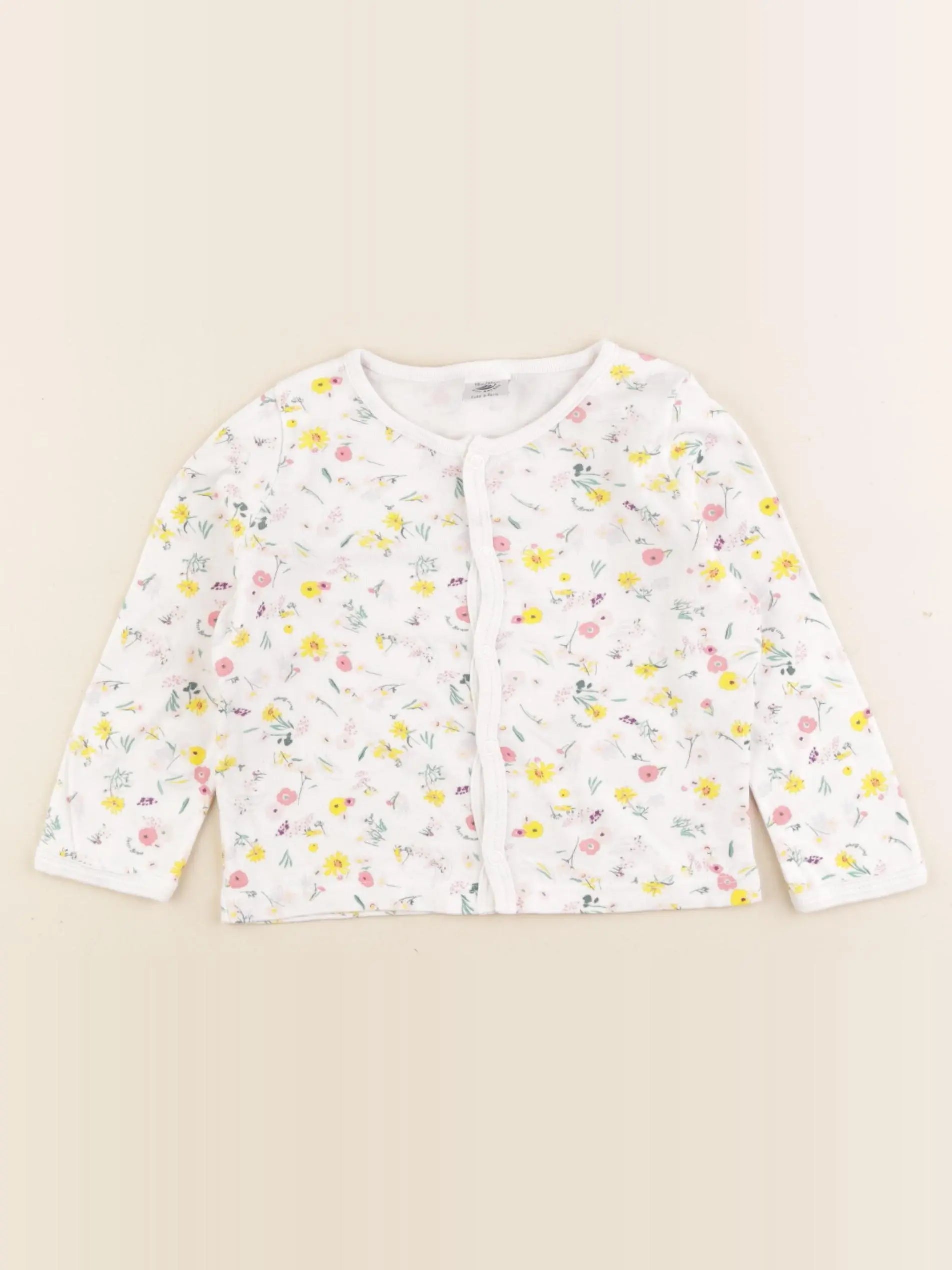 Petit Bateau - tee-shirt multicolore - 18 mois